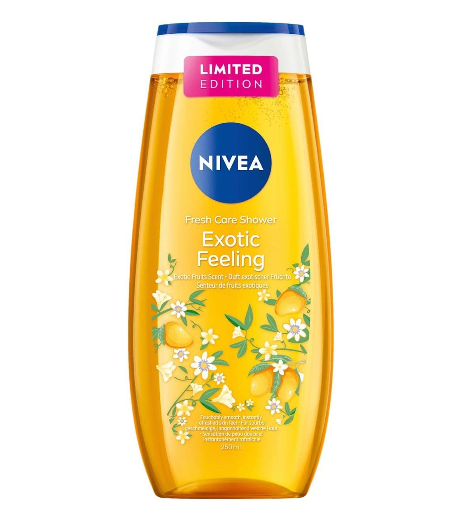 Beiersdorf NIVEA Shower gel scent of exotic fruits 250 ml pack of 6