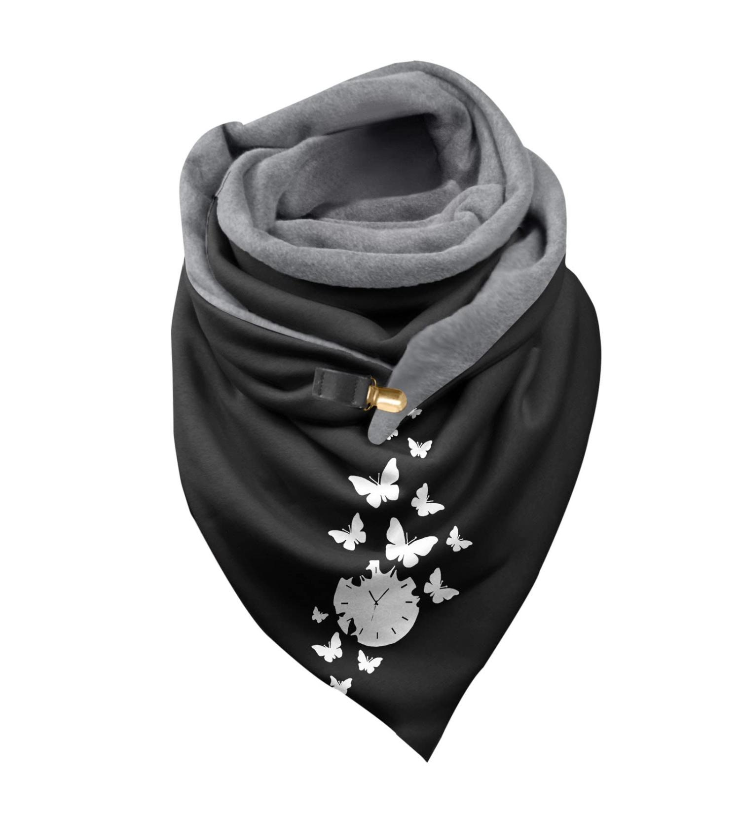 Shop Hanxiulin Ladies Winter Cotton Triangle Scarf - Stylish Cashmere Neck Warmer for Cold Weather - Buy Online on GoSupps.com
