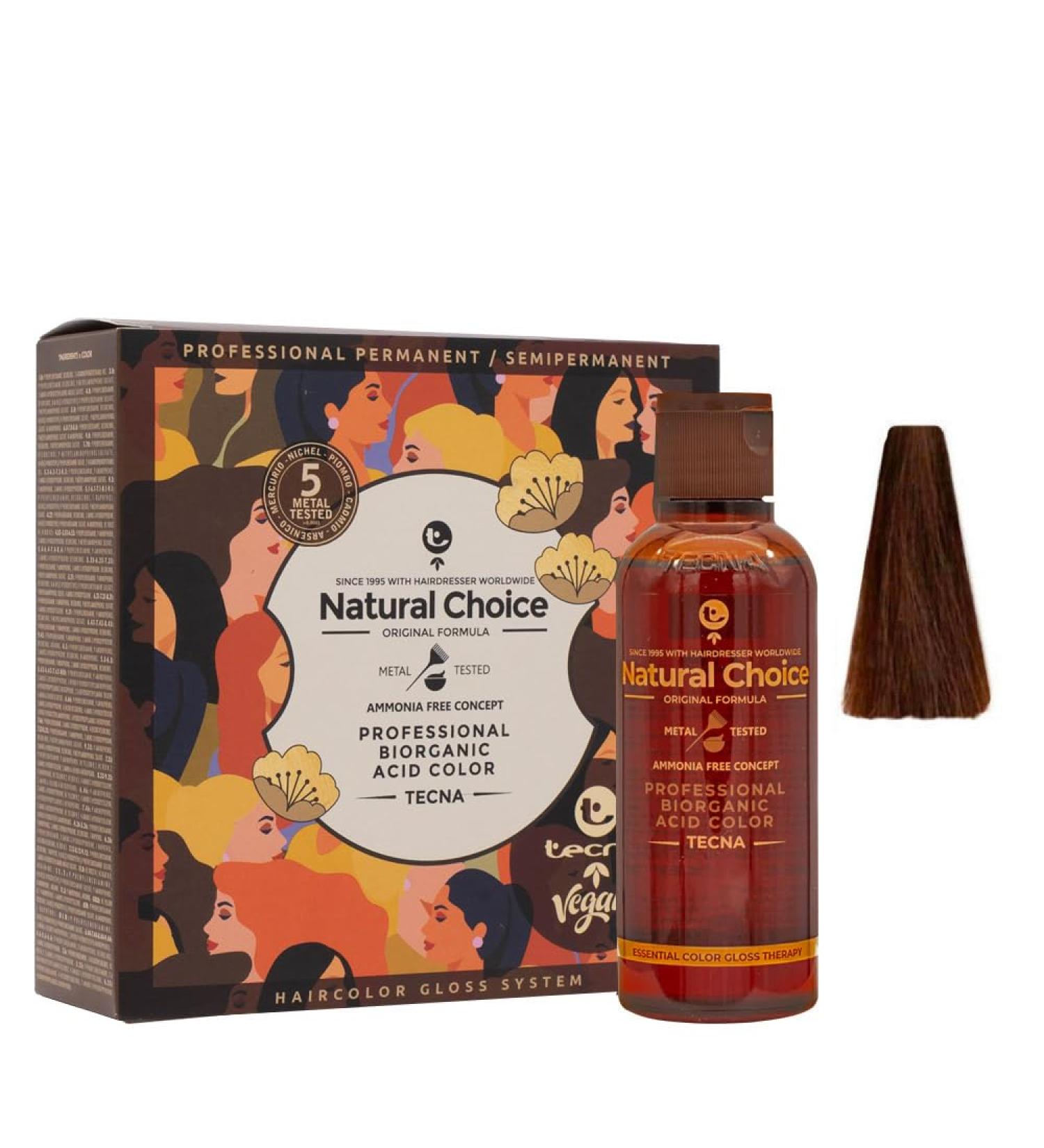 5.53 Light chestnut wood intense Tecna NCC Biorganic acid color 3x130ml