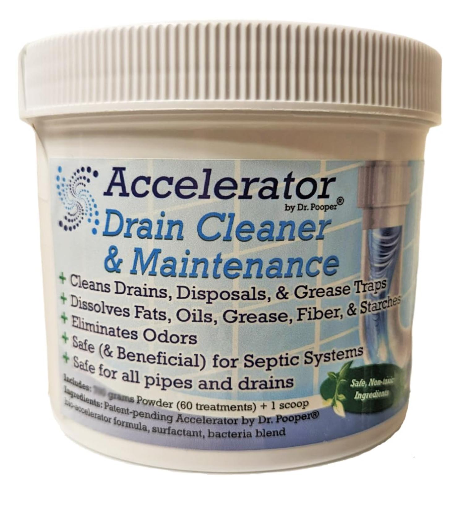Drain Cleaner & Maintenance | Non-Toxic Septic-Friendly | Eliminate Odors & Keep Drains Flowing Smoothly - Made in USA - Buy Online on GoSupps.com
