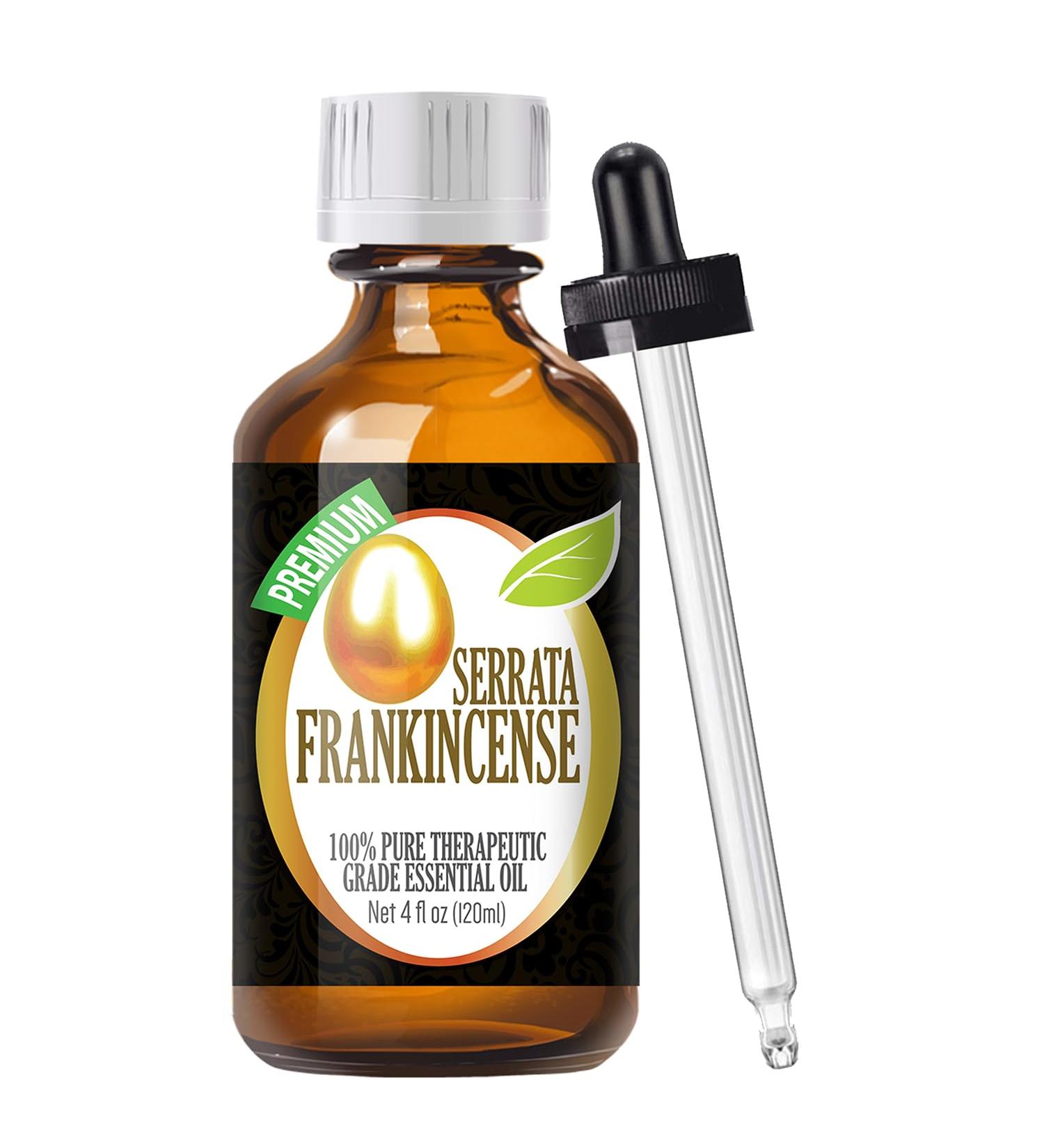 Buy Healing Solutions Frankincense Essential Oil - 120ml (4oz) - Premium Quality Aromatherapy & Healing Oils - International Shipping Available - Buy Online on GoSupps.com