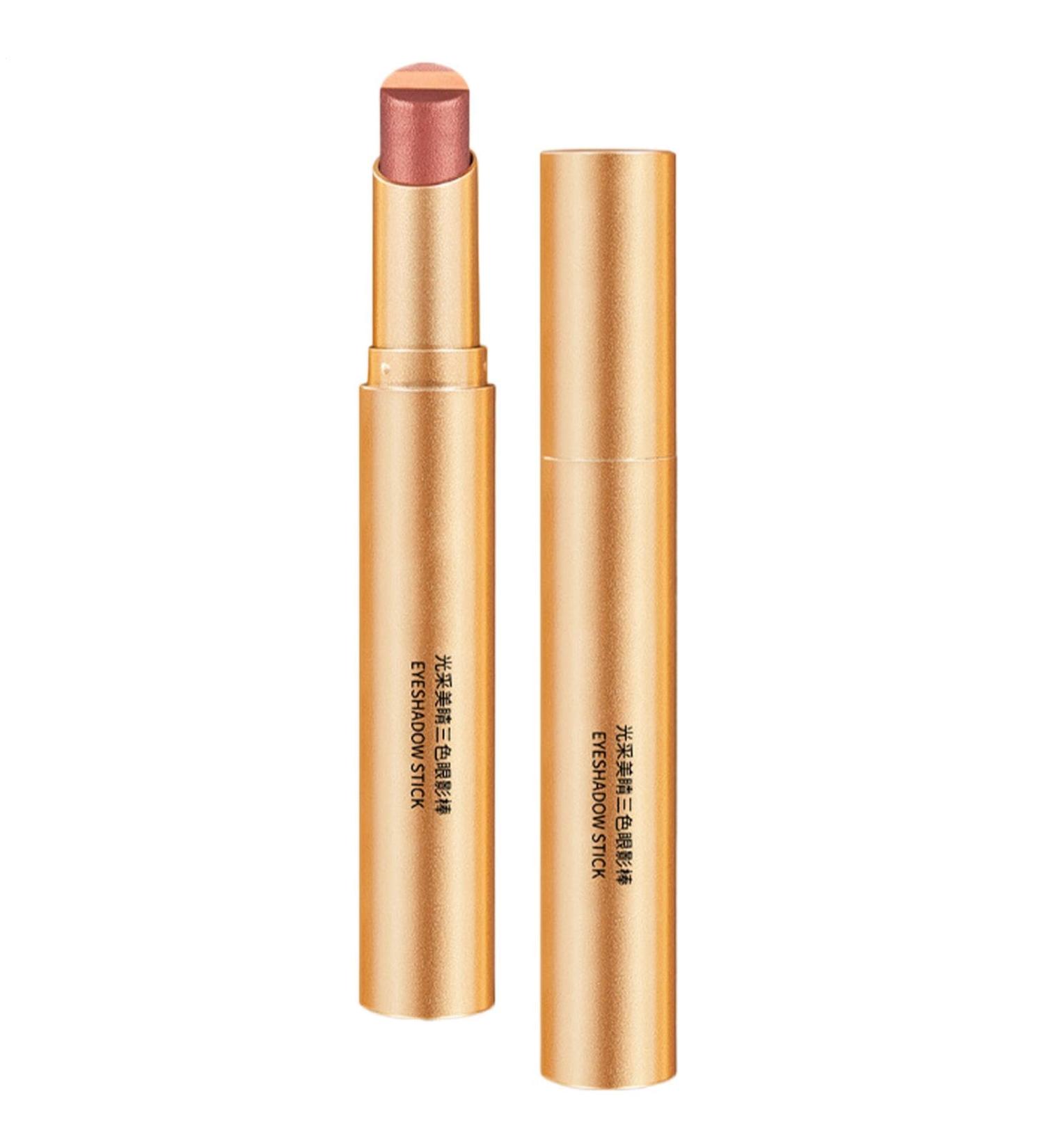 3-Color Cream Eyeshadow Stick: Eyeshadow Stick Eyeshadow Pencil | Waterproof Cream Eyeliner Pencil Pastel Eyeshadow Eyeshadow Stick - Buy Online on GoSupps.com