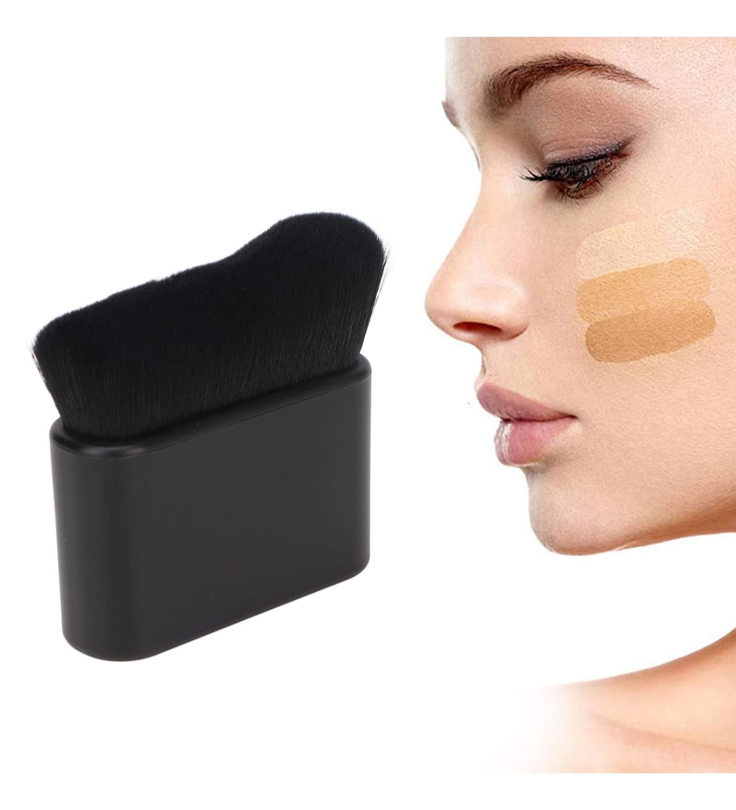 Large Flat Tanning Brush - Premium Kabuki Body Makeup & Blending Brush for Flawless Application - Buy Online on GoSupps.com