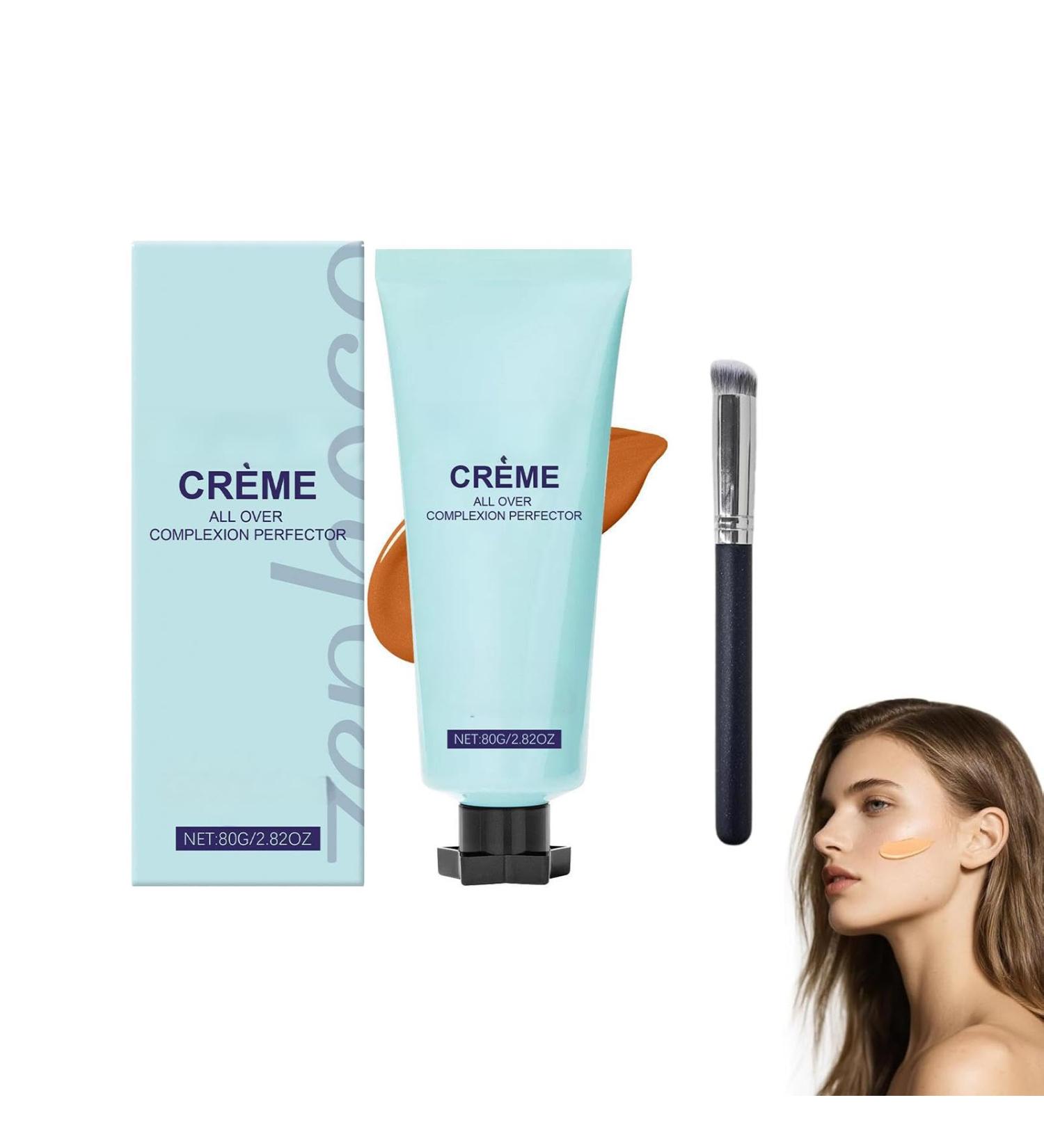  Zynewa Super Cream All-Over Perfector moisturizing CC foundation sweat-resistant and waterproof long-lasting skin tone balance abrasion-resistant 80g (dark shade) - Buy Online on GoSupps.com