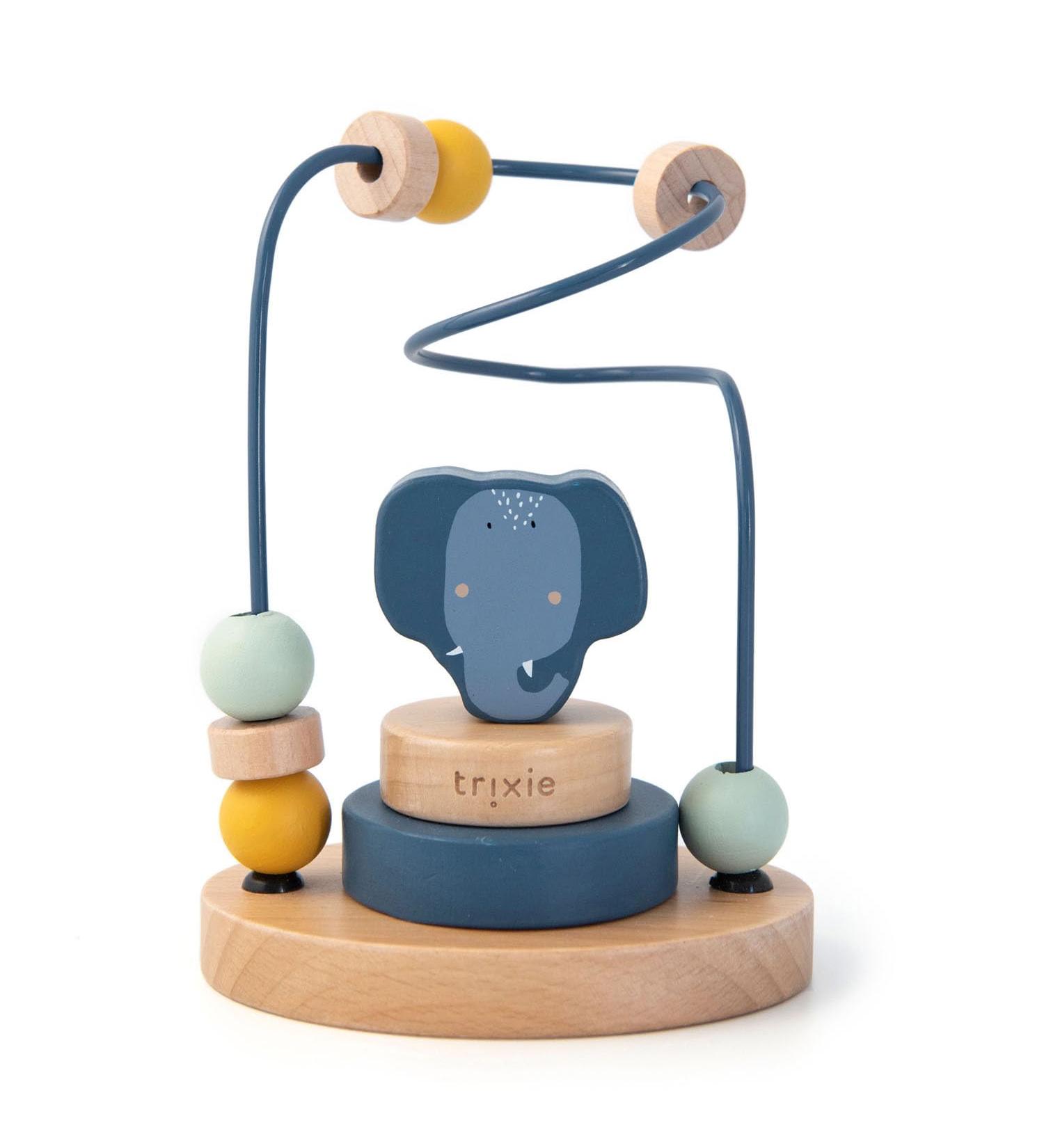 Trixie Wooden Motor Skills Loop Elephant - Mrs. Elephant blue Mrs Elephant / Elephant