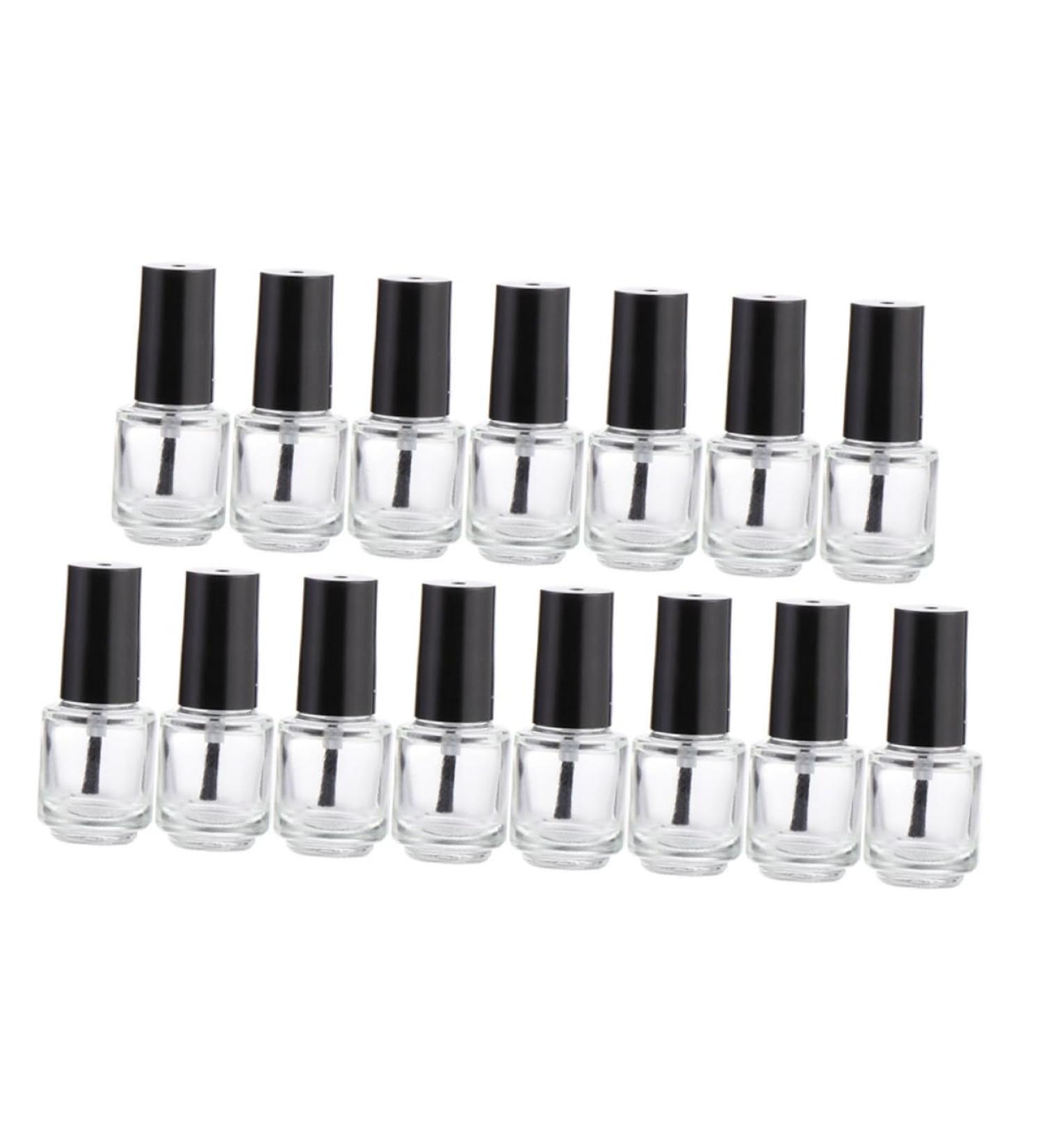 TOPBATHY 25 pi ces Flacons Vides pour Vernis Ongles avec Pinceau R utilisable Contenant Gel Professionnel pour Manucure - Buy Online on GoSupps.com