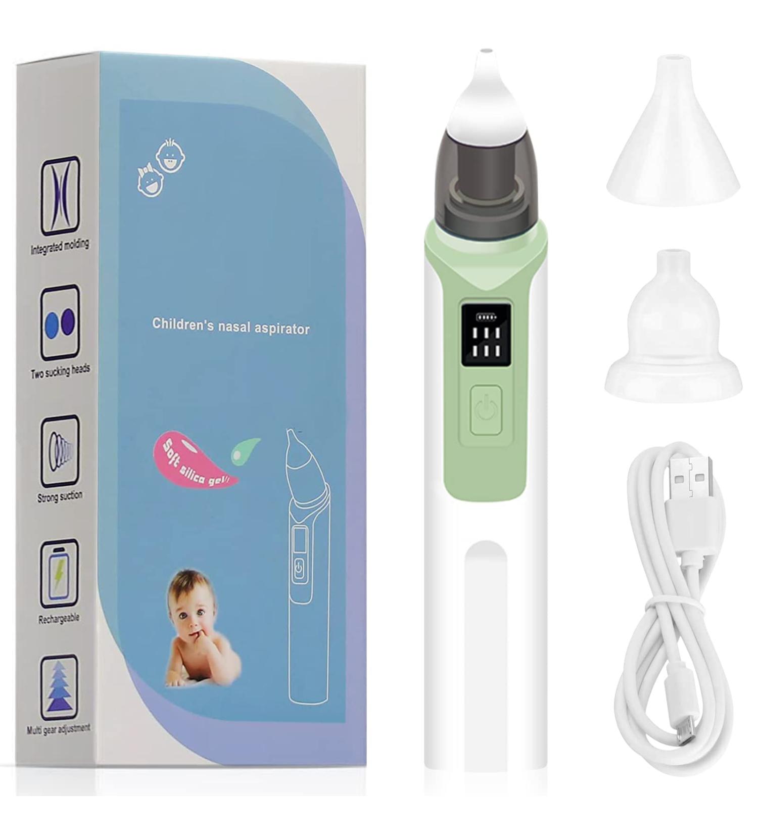 USB Rechargeable Baby Nasal Aspirator | 6 Adjustable Suction Levels | Pink - Buy Online on GoSupps.com