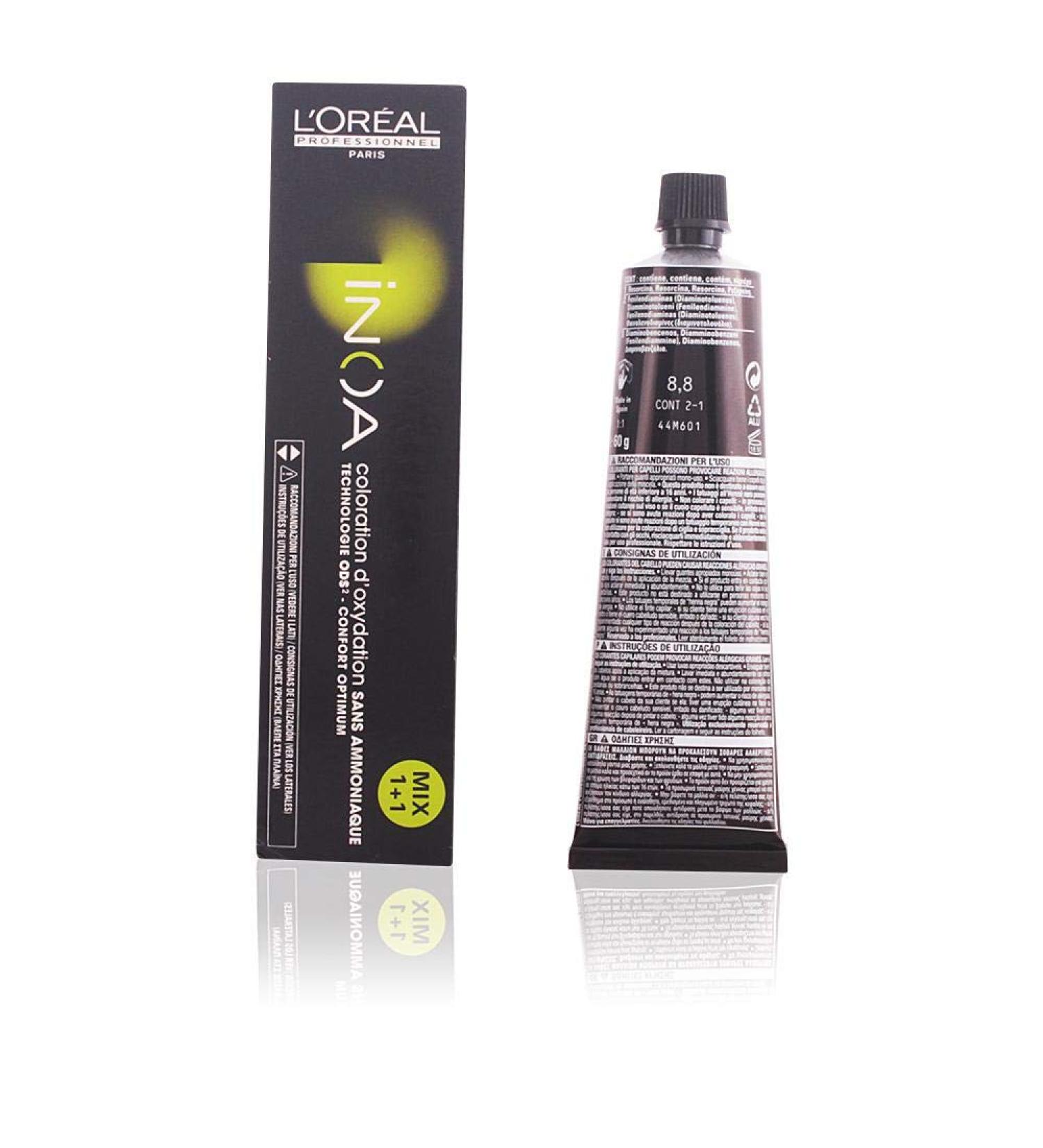 Buy L'Oreal INOA 8.8 Biondo Chiaro Moka - 60g Hair Color | International Shipping Available - Buy Online on GoSupps.com