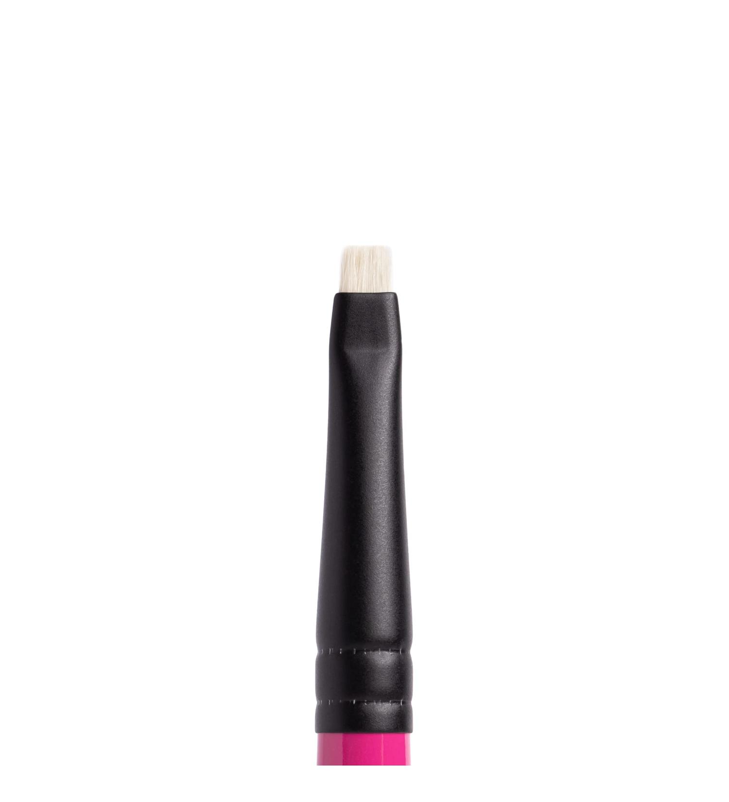 Whats Up Beauty R112 Flat Eyeliner Brush - Handcrafted Japanese Goat Hair Eyeshadow Tool for Precision Makeup - Buy Online on GoSupps.com