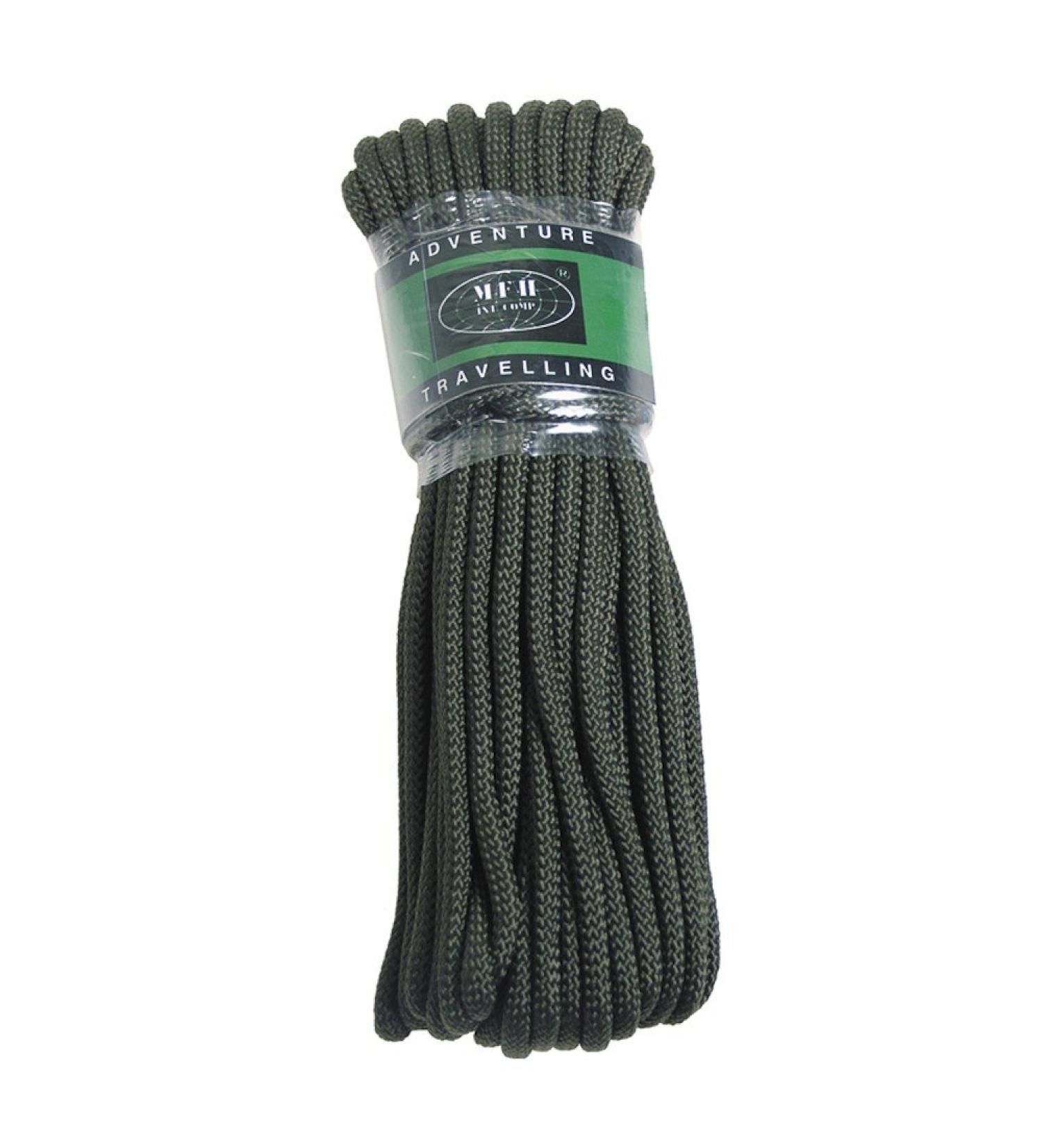 Buy MFH Olive Rope - 5mm 15 Meters | Durable & Versatile | International Shipping Available - Buy Online on GoSupps.com
