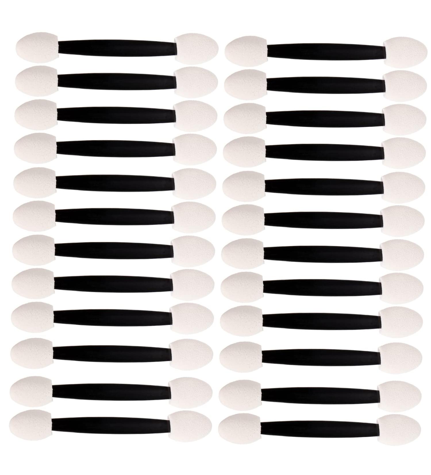 Beavorty 4 Double Ended Eye Shadow Stick Sponge for Makeup Mini Makeup Sponge Beauty Accessories Makeup Applicator Brush Lipstick Brush Applicator Eyeshadow Double Sided Oval 6.1x1CM As Shown - Buy Online on GoSupps.com