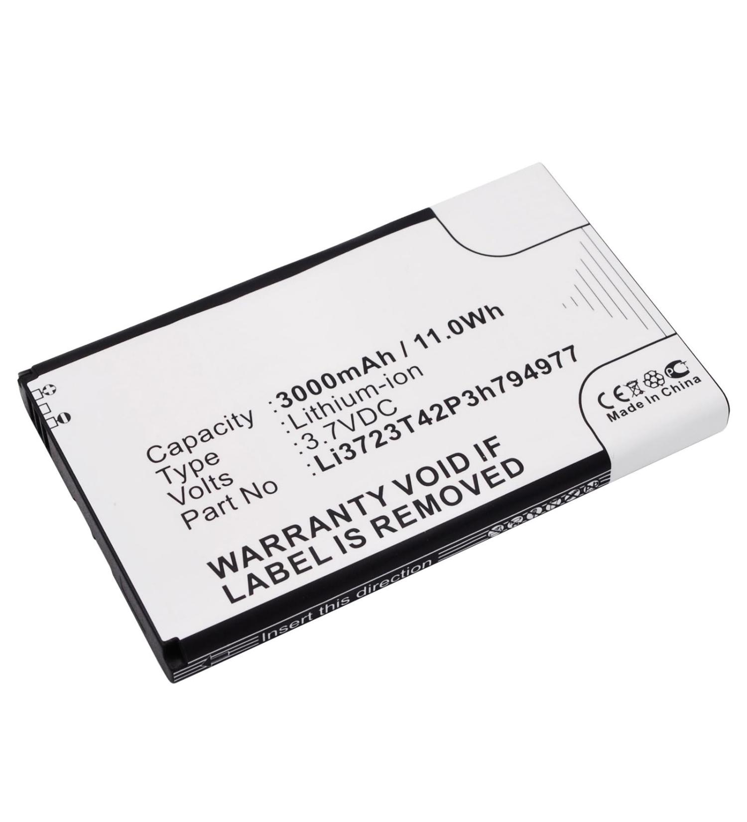 Synergy Digital WiFi Hotspot Battery for ZTE MF923 - 3000mAh Ultra High Capacity Replacement (Li-Pol 3.7V - Buy Online on GoSupps.com