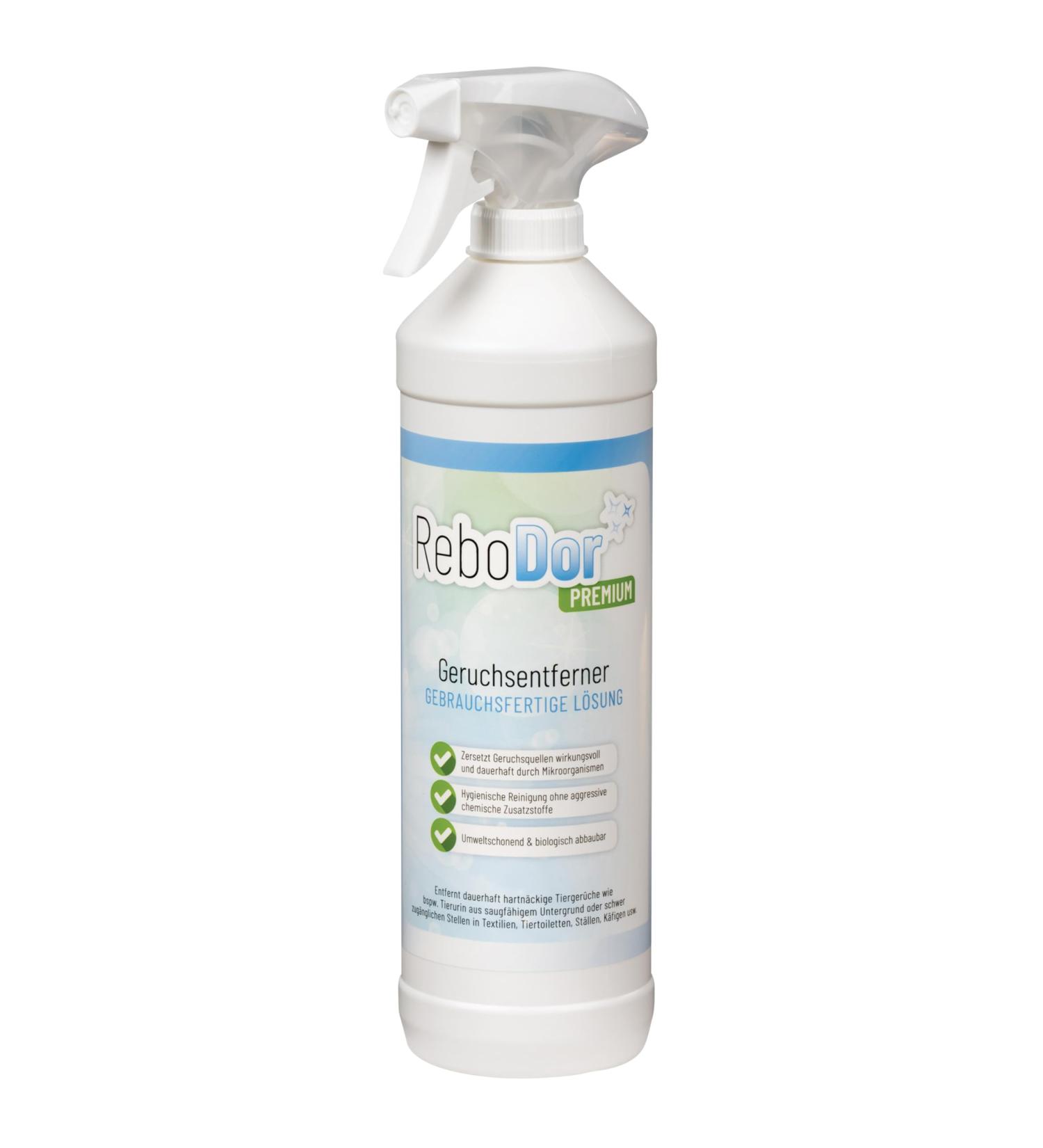 Rebodor Premium Odor Neutralizers - 750 ml Spray for Stubborn Animal Smells | Eco-Friendly Microbial Technology Discreet Fragrance - Buy Online on GoSupps.com