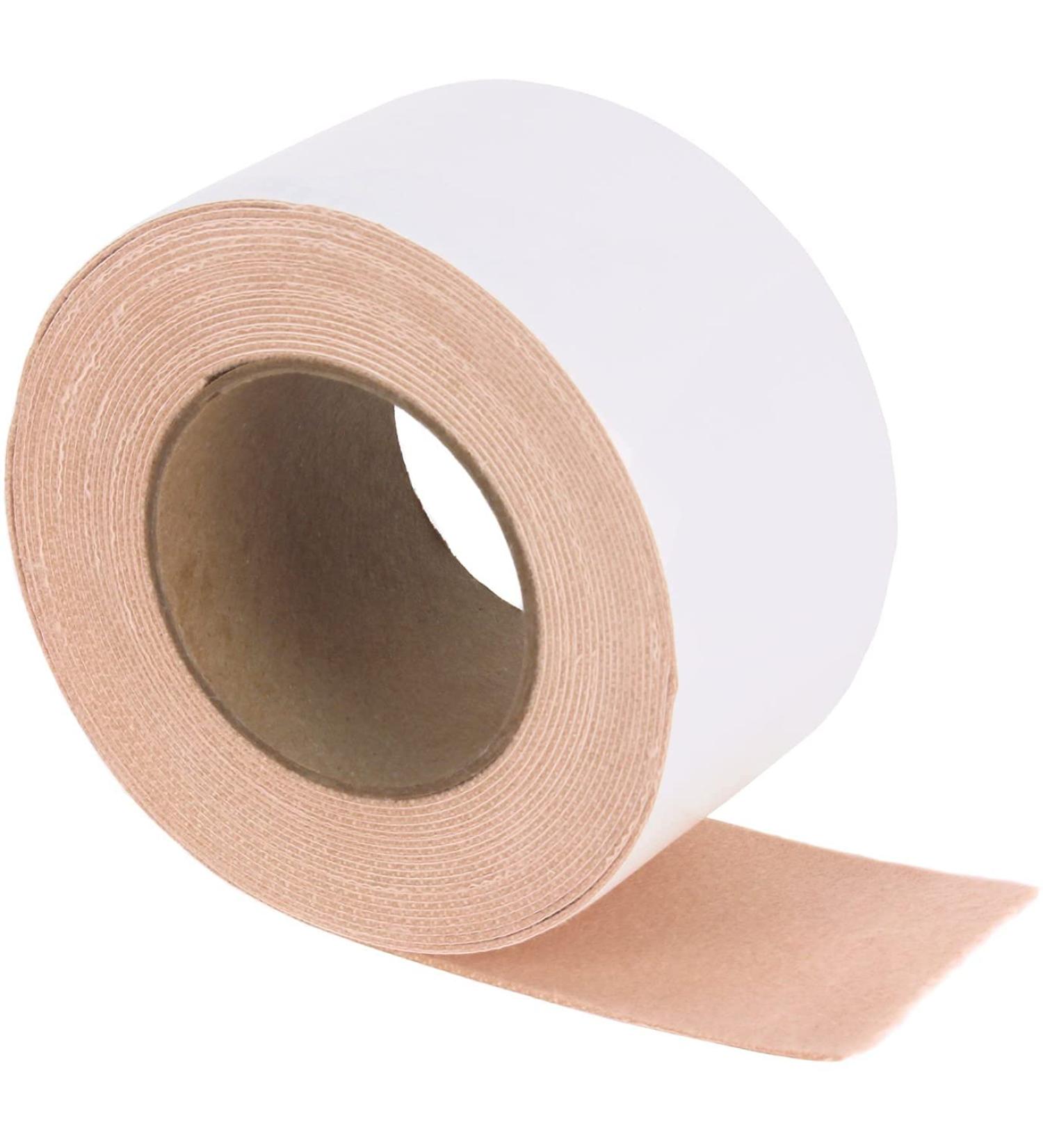 Dealmed Extra Heavy Moleskin Tape - 2 x 5 Yards - Ideal for Corns, Calluses, & Blisters - Buy Online on GoSupps.com