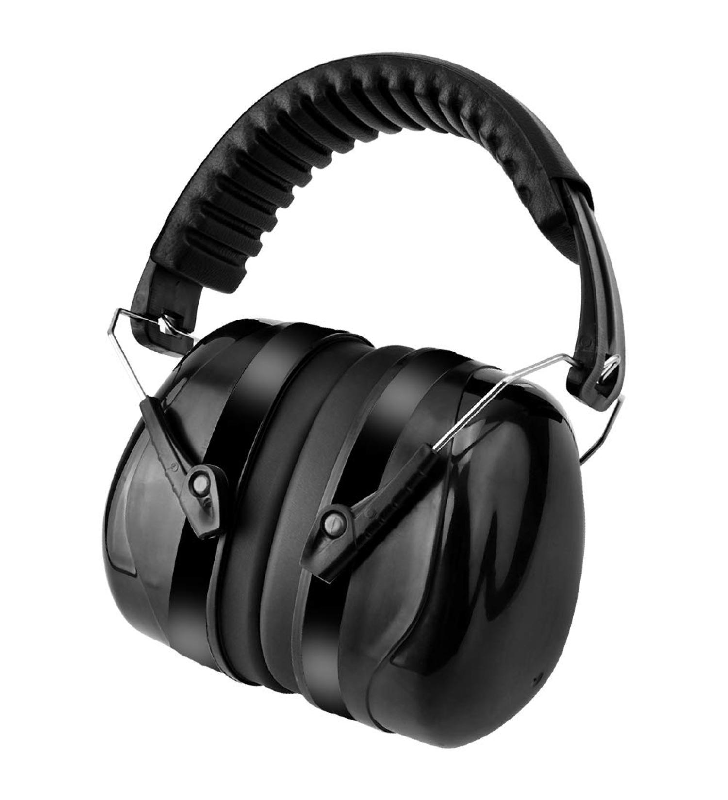 Soundproof Ear Protection Officer - SNR 35 for 110 dB Environments | Compact Black Design - Buy Online on GoSupps.com