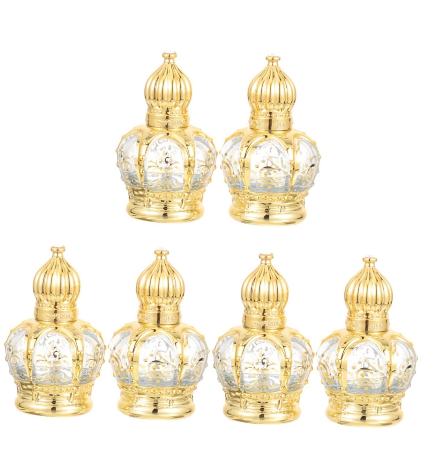 Buy CAXUSD 6 STK Essential Oils & Holy Water Bottles - 10ml Roller Bottles for Baptism Decorations - Travel-Friendly Glass Jugs - Buy Online on GoSupps.com