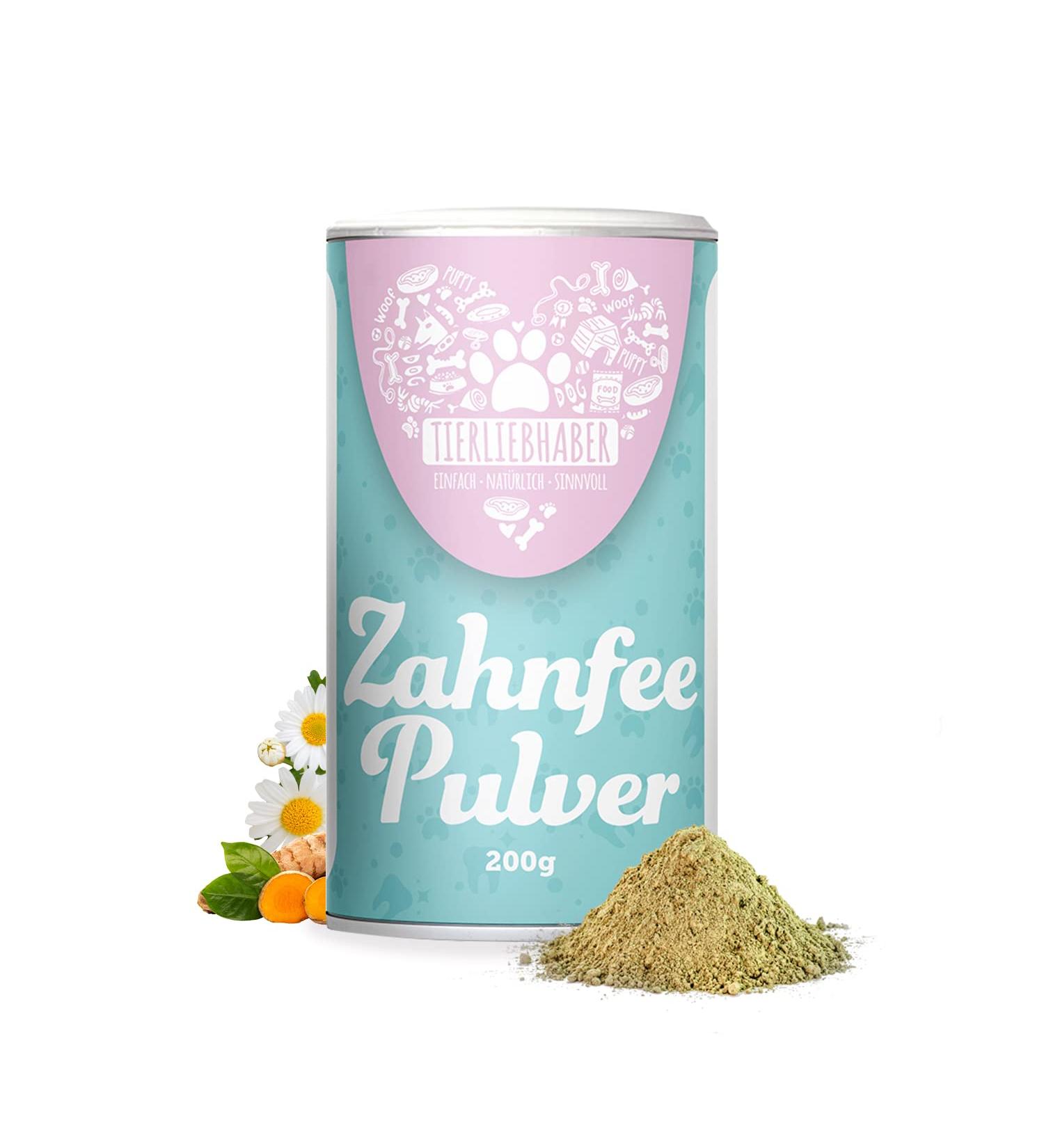 Natural Tooth Fairy Powder for Dogs | Daily Dental Care Against Tartar & Bad Breath - 200g - Buy Online on GoSupps.com