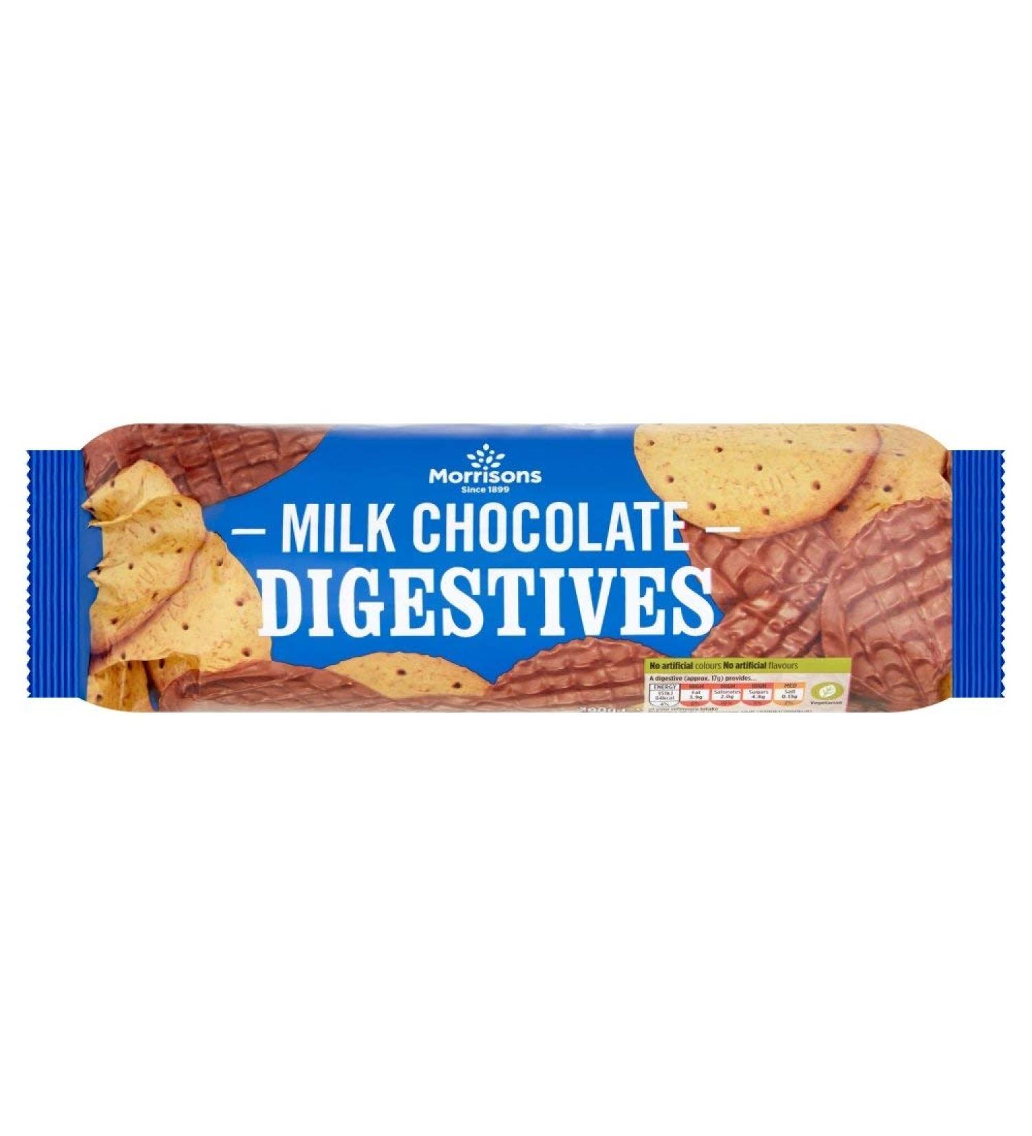 Morrisons Milk Chocolate Digestives 300g