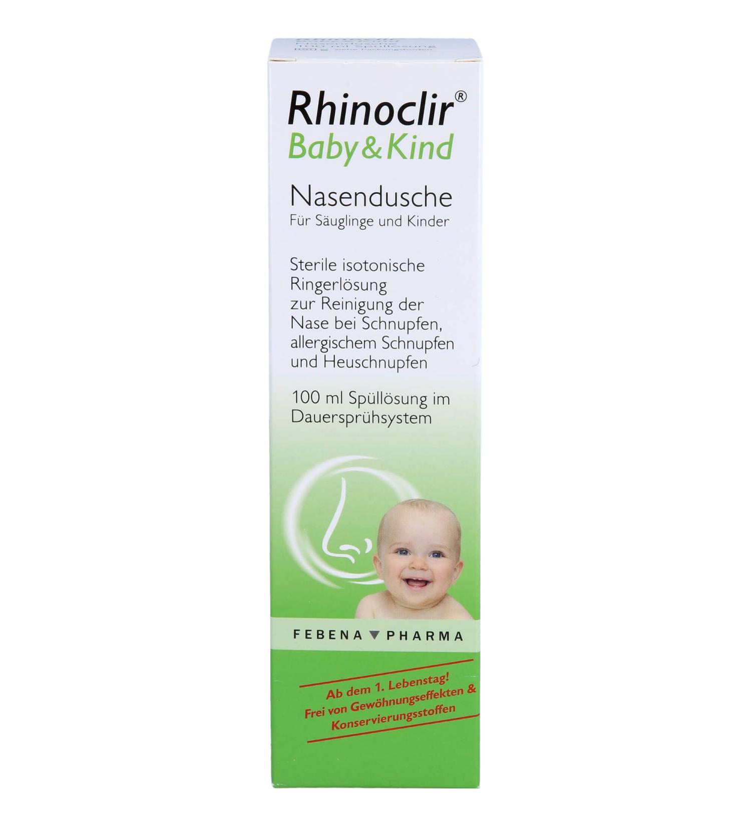 Rhinoclir Baby & Child Nasal Shower 100ml - Relief for Congestion | International Shipping - Buy Online on GoSupps.com