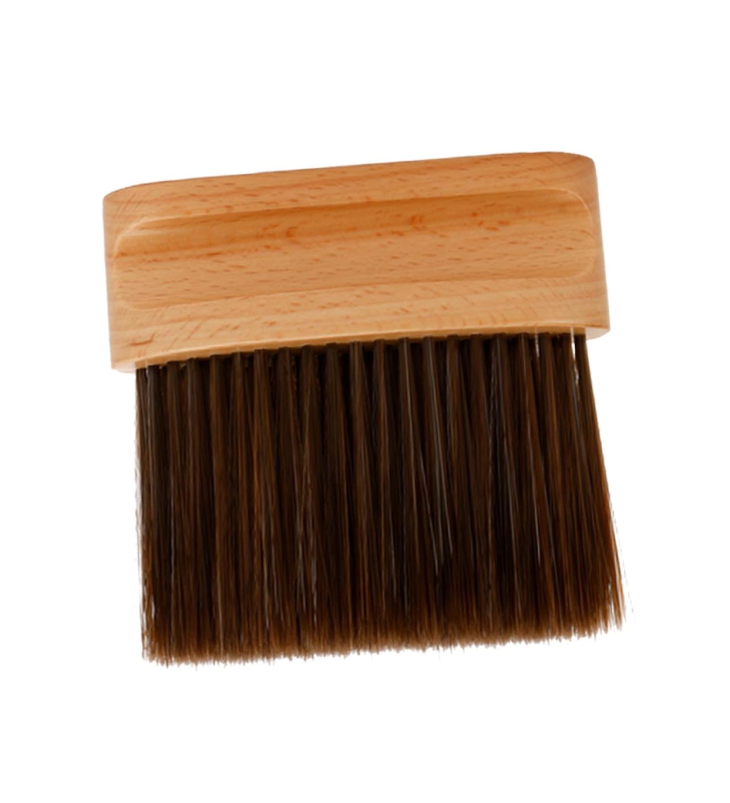 Beatifufu Neck Brush Neck Duster Brush Hairdressing Cleaning Brush Neck Cleaning Brush Hairdressing Neck Duster Hairdressing Brush Broken Hair Brush Broken Hair Remove Brush Barber Supplies 12X11X2CM As Shown - Buy Online on GoSupps.com