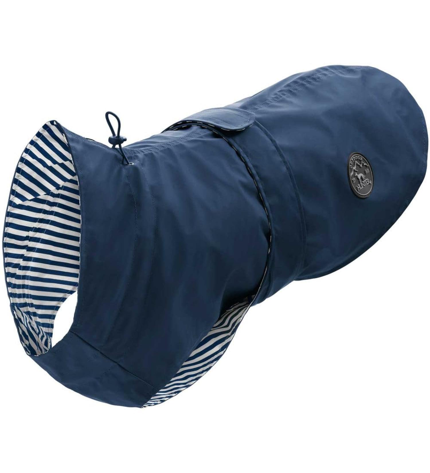 Shop Hunter Blue Dog Raincoat - Milford Style Size 55 | Waterproof & Stylish for International Shipping - Buy Online on GoSupps.com