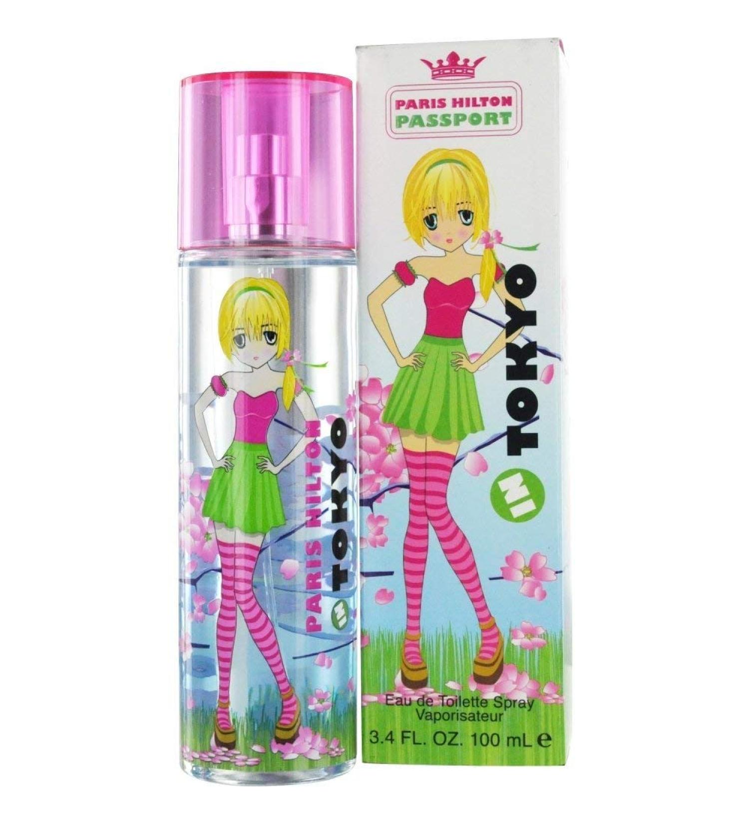 Paris Hilton Passport in Tokyo 3.4 Oz / 100ml Eau de Toilette for Women