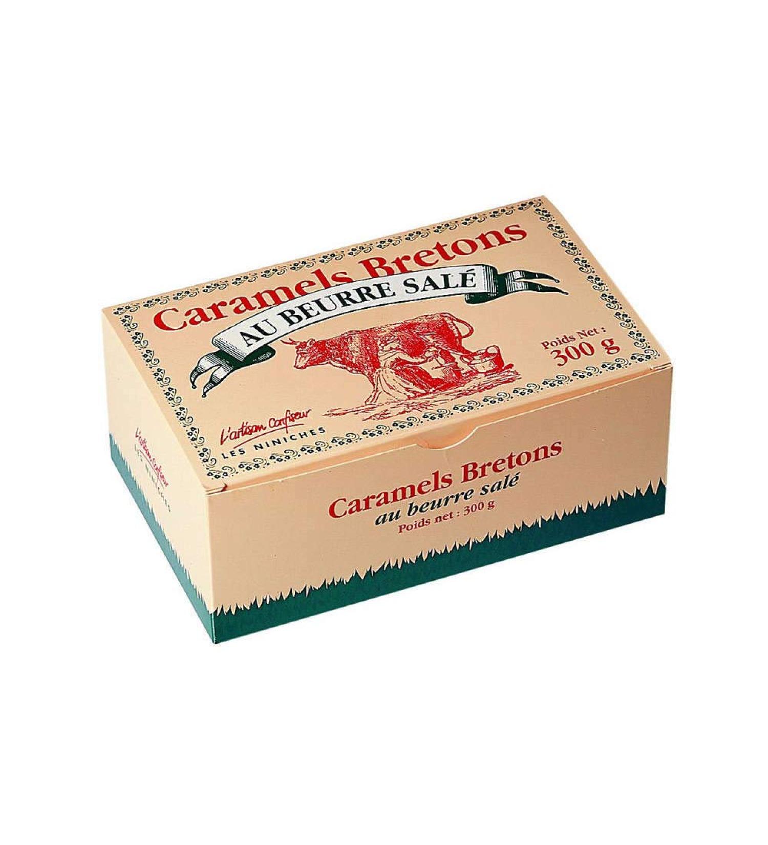 Breton caramel candies with salted butter