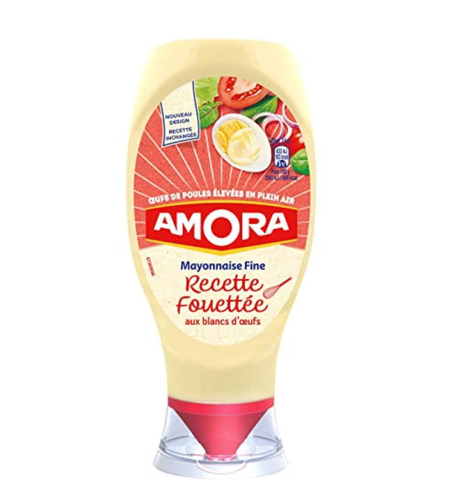 Amora Fine mayonnaise with egg whites, whipped recipe - The bottle of 400 g