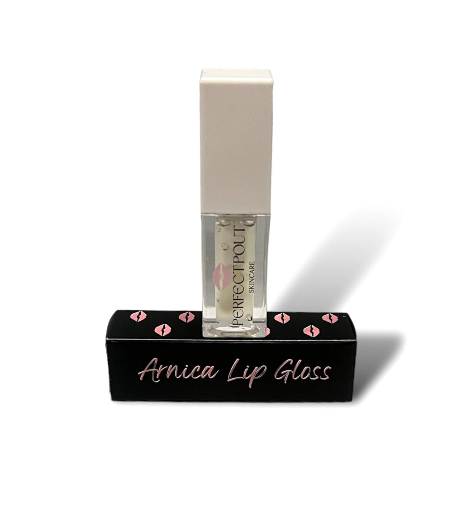 Natural Arnica Lip Balm | Best Lip Filler Aftercare | Hydrating Arnica Lip Gloss for Bruising & Swelling Relief - Buy Online on GoSupps.com