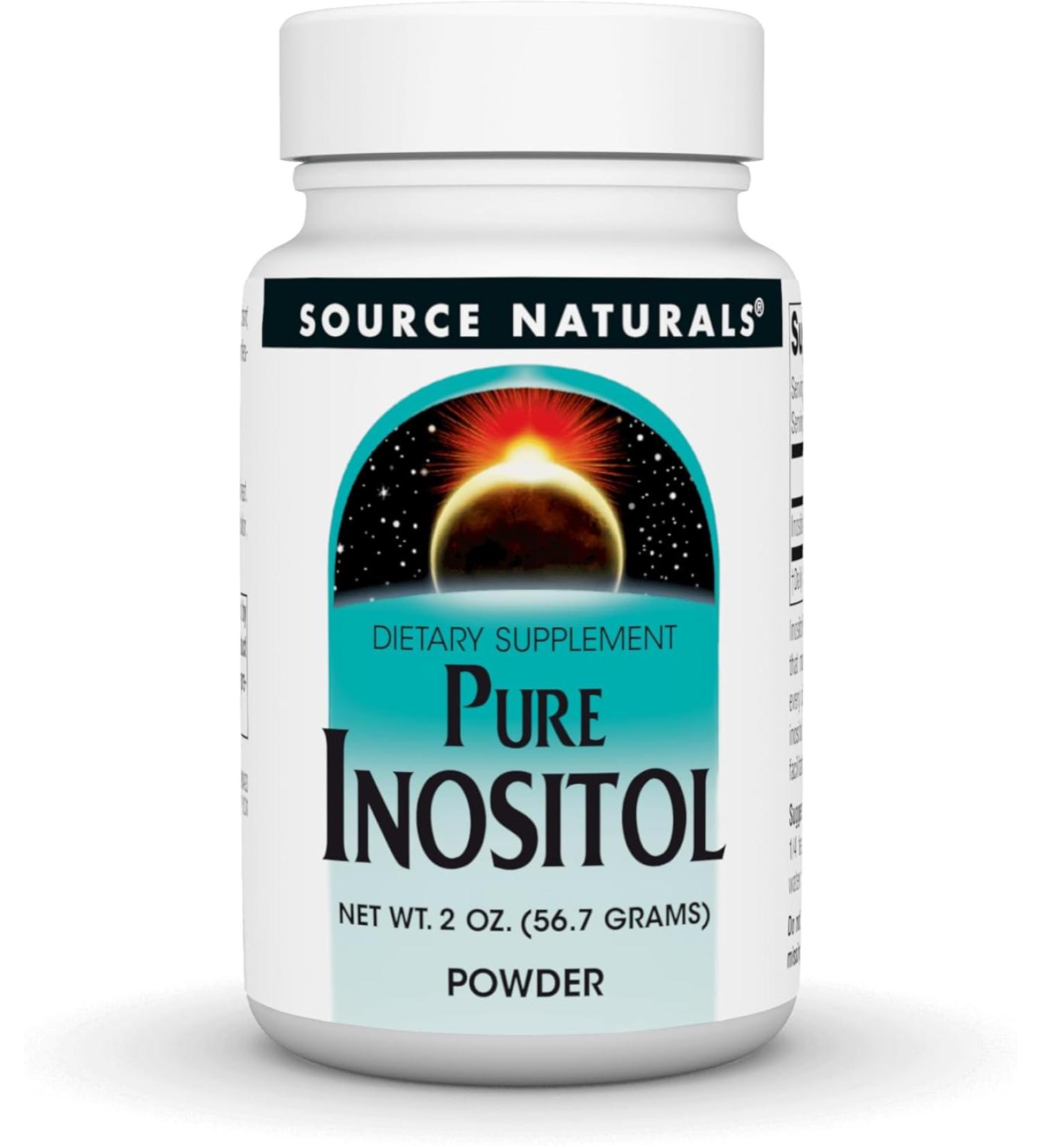 Source Naturals Pure Inositol Dietary Supplement - 2 oz Powder - Buy Online on GoSupps.com