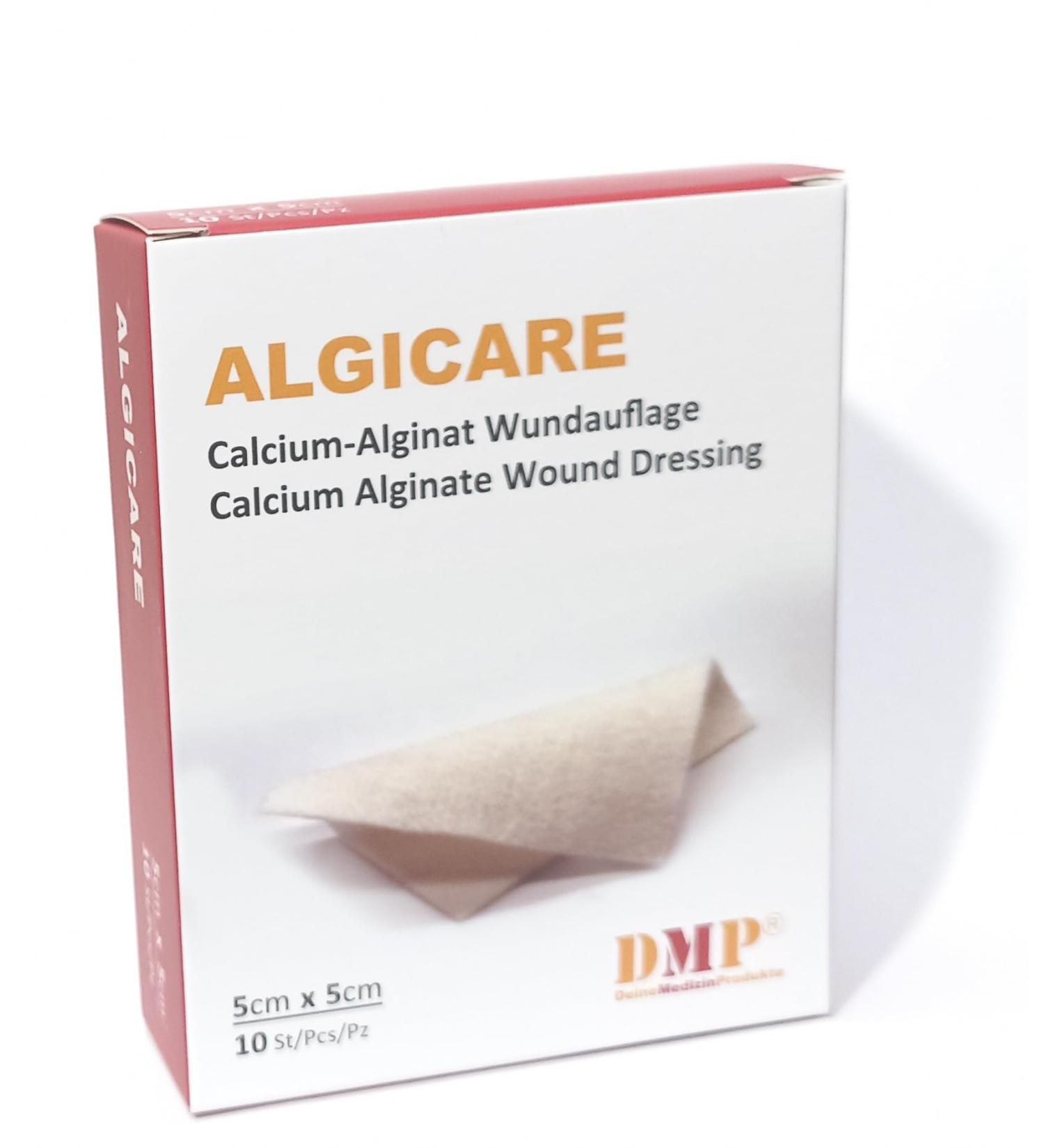 Buy ALGICARE Calcium Alginate Wound Dressing 5x5cm - Pack of 10 | Fast International Shipping - Buy Online on GoSupps.com