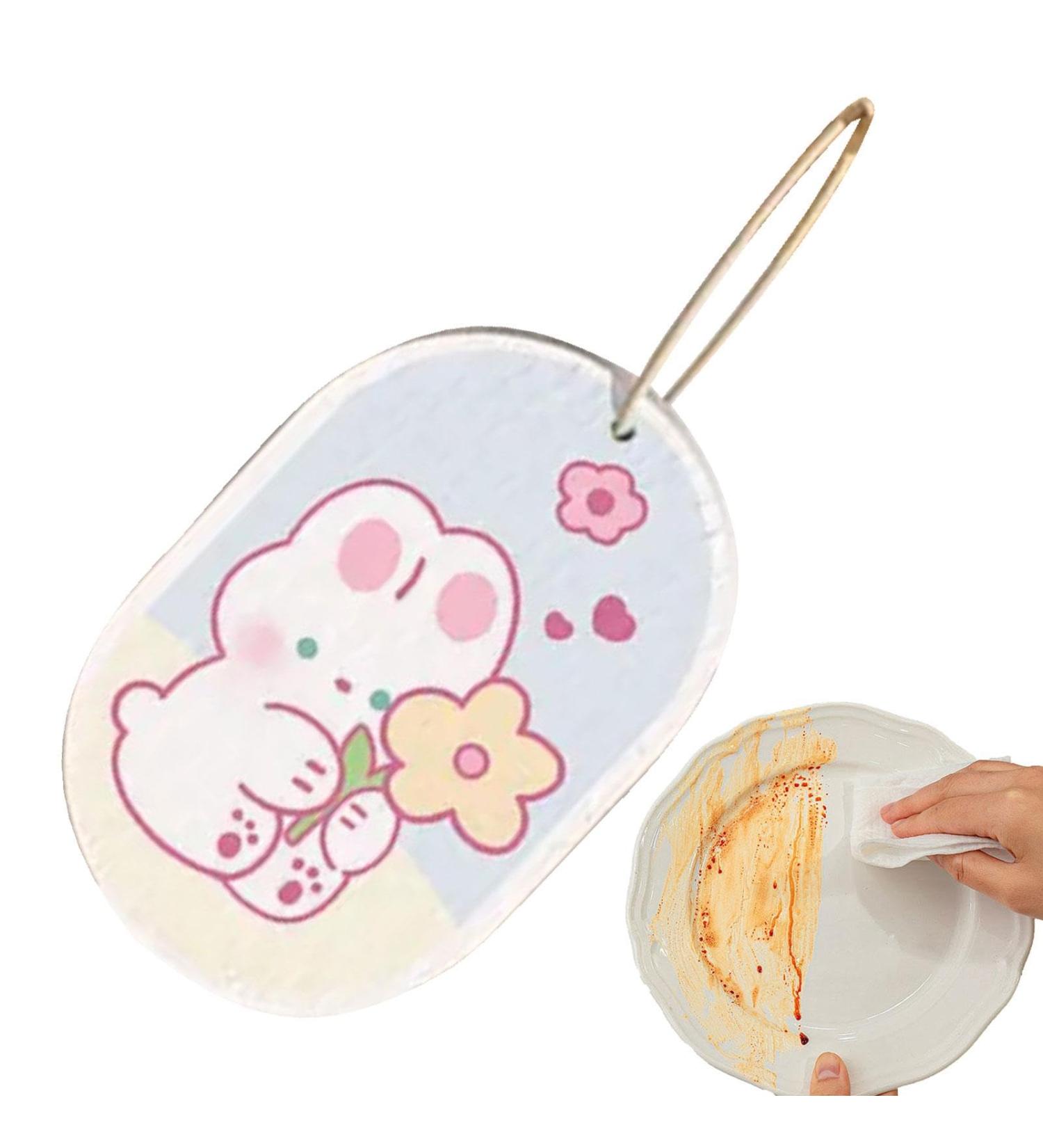 Compressed Sponges Kitchen - Compressed Wood Pulp Cotton Dishwashing Sponge - Kitchen Compressed Wood Pulp Sponge Multifunctional Cartoon Cleaning Sponge Thicken Compressed Dish Sponges - Buy Online on GoSupps.com