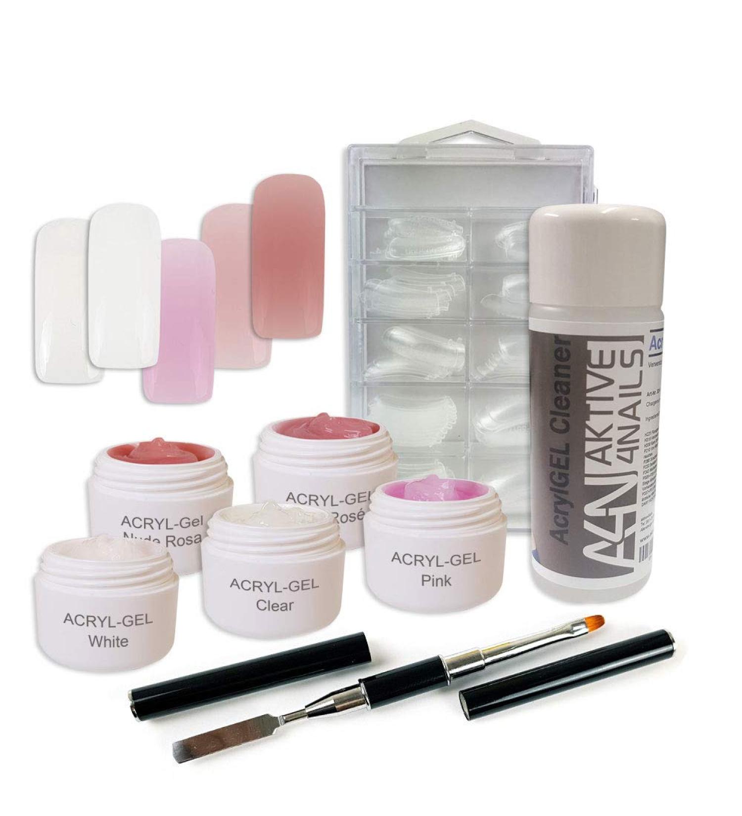 Buy High Viscosity AcrylGel PolyGel - Stable Nail Gel Set for UV/LED - International Shipping Available - Buy Online on GoSupps.com