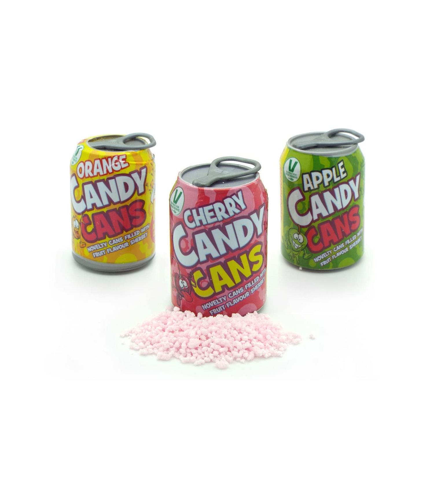 Candy Cans - 12 Toys & Novelty Sweets