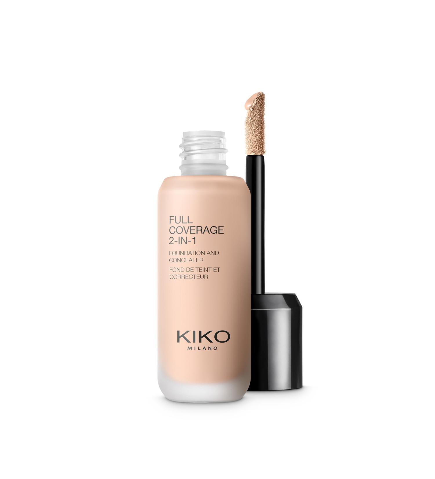 KIKO Milano Full Coverage 2-In-1 Foundation & Concealer 37 Cr05 2-In-1 Foundation With Concealer High Coverage CR05 Cold Rose 05