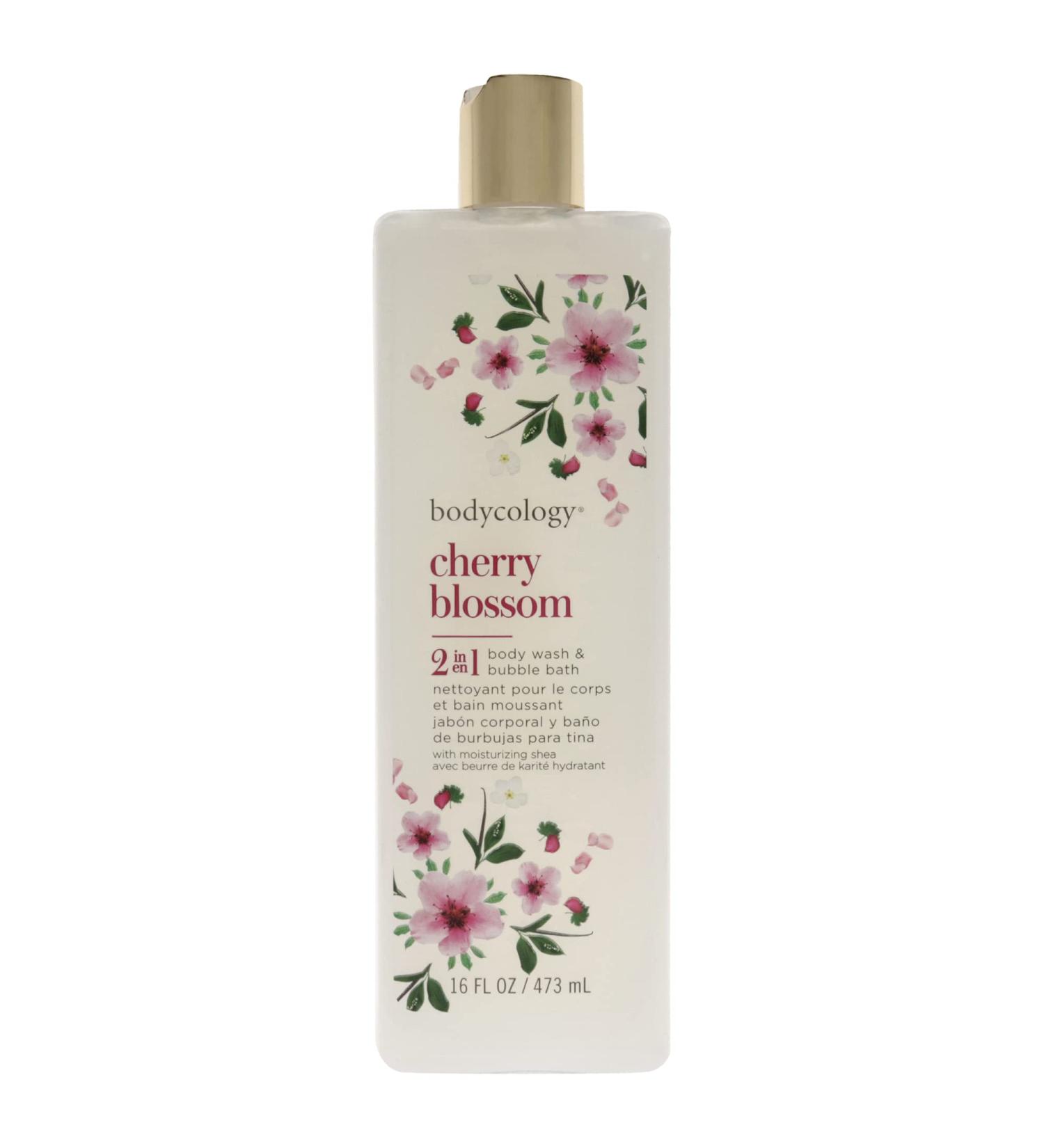 Bodycology Cherry Blossom Moisturizing Body Wash Cherry Blossom 16 Fl Oz (Pack of 1)
