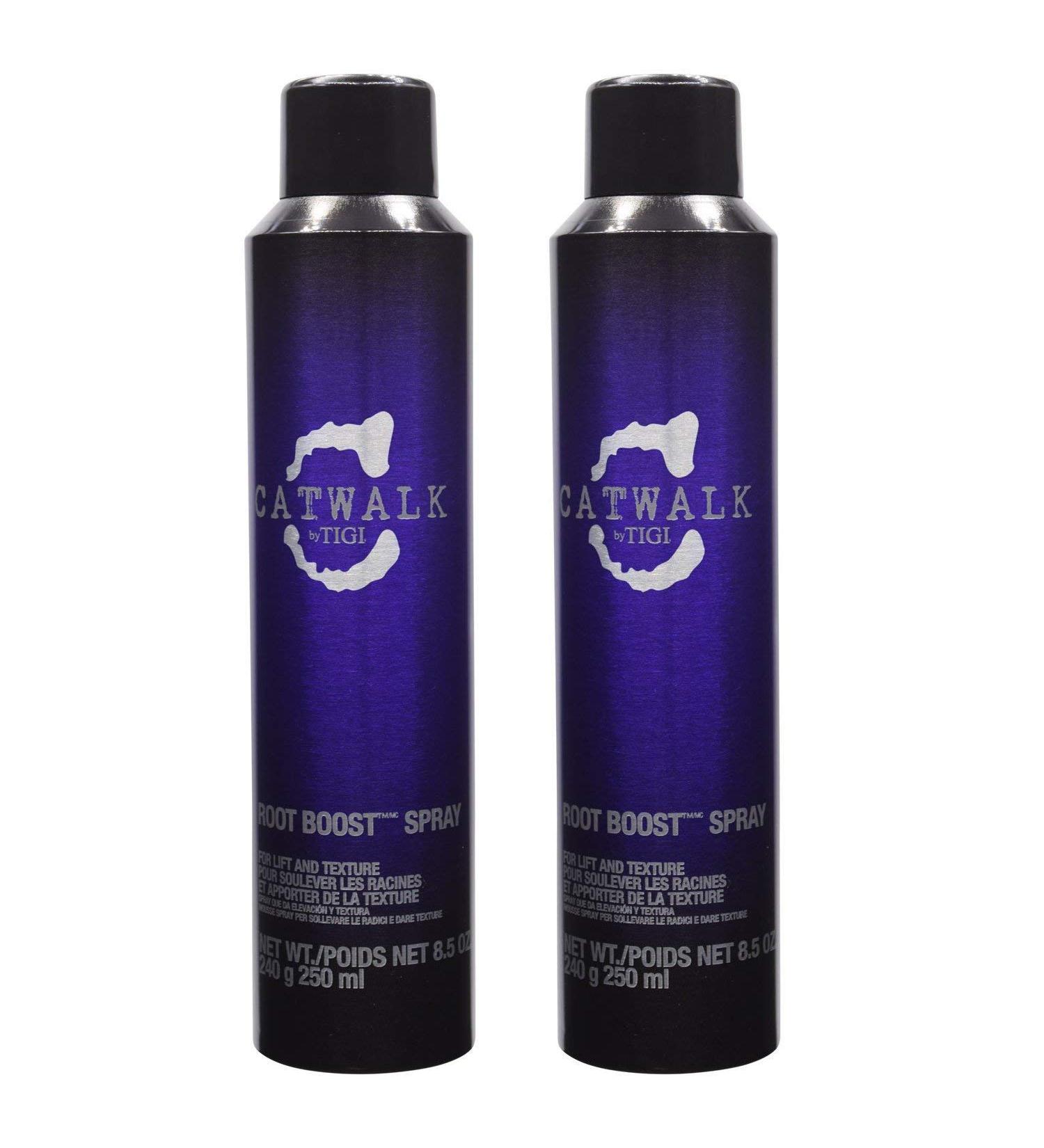 Catwalk by TIGI Root Boost Spray Foam - Directional Mousse for All Hair Types - For Lift & Texture - For All Hair Types - Finish on Wet Hair & Blow Dry - Premium Hair Care Products - 8.1 oz (2 Pack) Fruity 8.5 Ounce (Pack of 2)