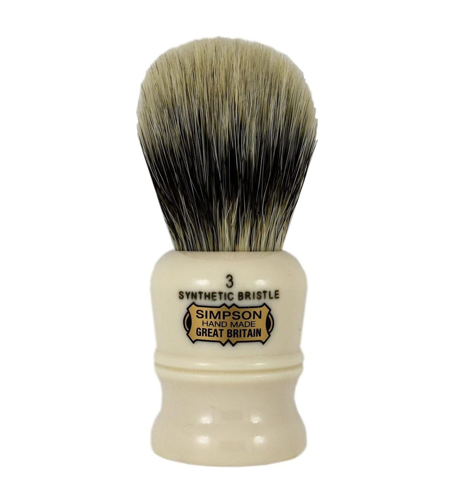 Simpsons Shaving Brushes Simpsons Duke 3 Synthetic Shaving Brush Solid Color Standard