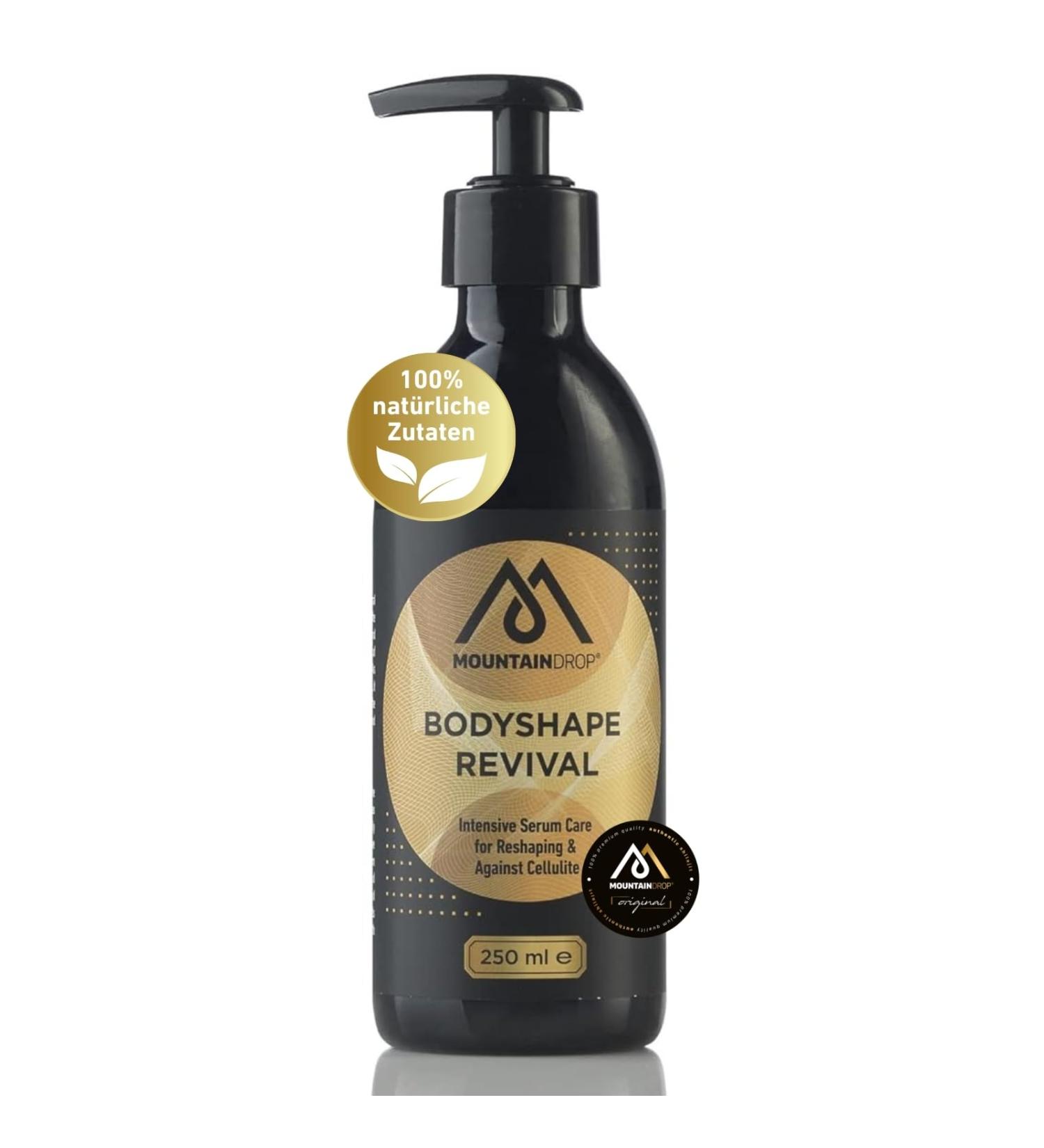 Mountainindrop Anti Cellulite Cream | Natural Tightening Lotion for Abdomen Legs & More | Ecogea Certified Body Shape Revival Formula - Buy Online on GoSupps.com