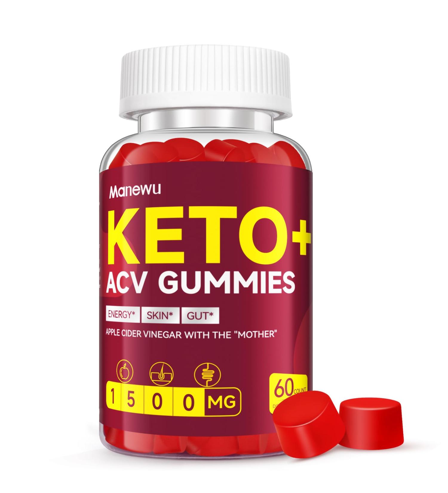 Buy Advanced Keto ACV Gummies - 1500mg Organic Apple Cider Vinegar Vegan Gluten-Free - Boost Metabolism & Energy - 60 Count Made in USA - Buy Online on GoSupps.com