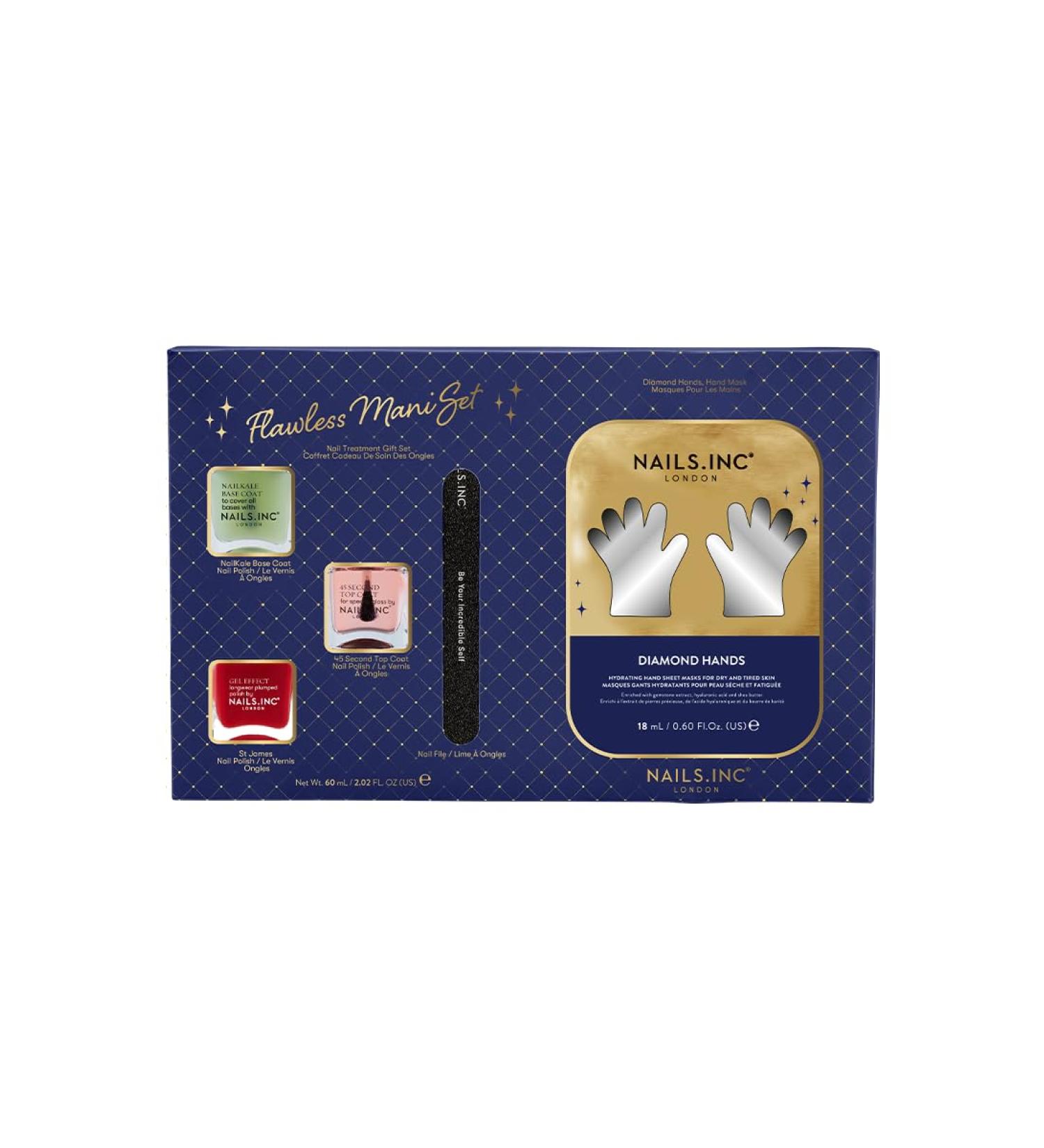 Nails.INC Flawless Mani Set Nail Treatment Gift Set - Buy Online on GoSupps.com