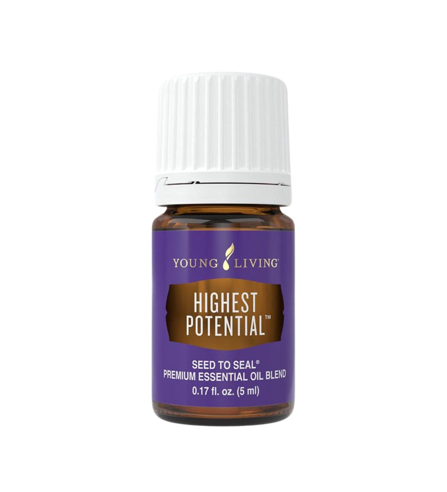 Young Living Highest Potential Essential Oil 5 ml | Aromatherapy for Confidence & Emotional Well-Being | Boost Focus & Positive Mindset International Shipping - Buy Online on GoSupps.com