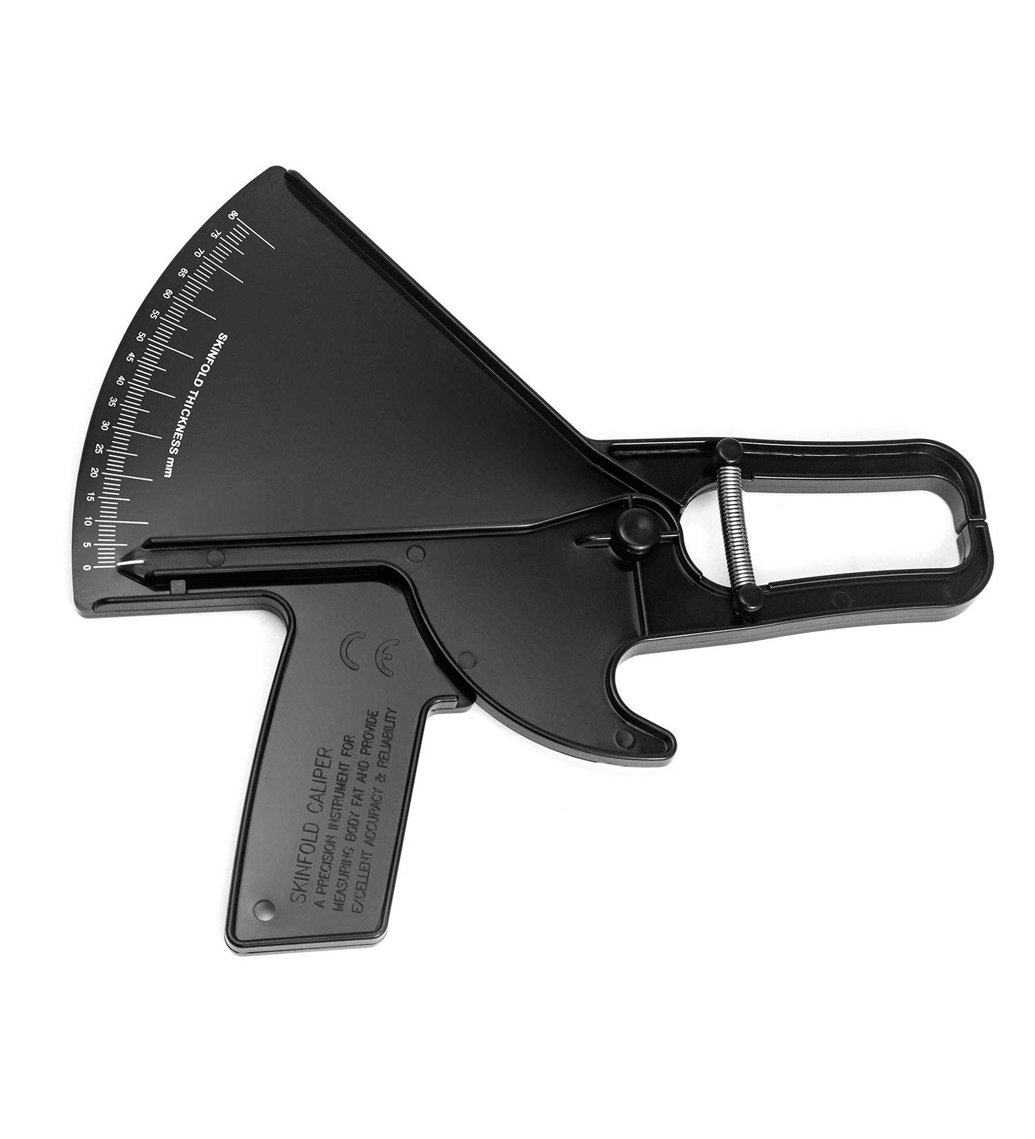 QWORK Caliper K rperfettzange Pr zises K rperfettmessger t f r internationale Nutzer | Fettzange f r Fitness und Gesundheit - Buy Online on GoSupps.com