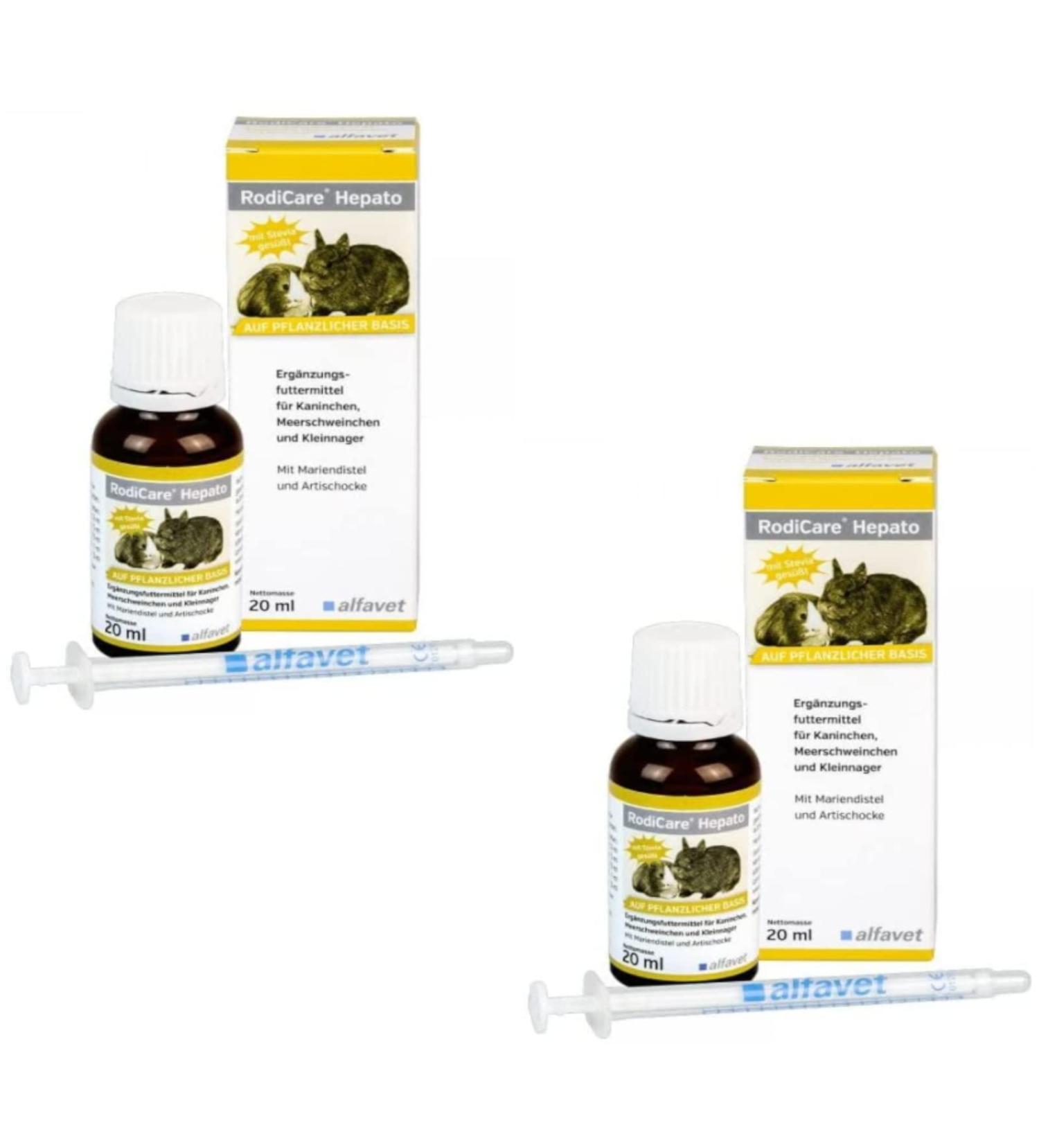 Alfavet RodiCare Hepato - Double pack - 2 x 20 ml