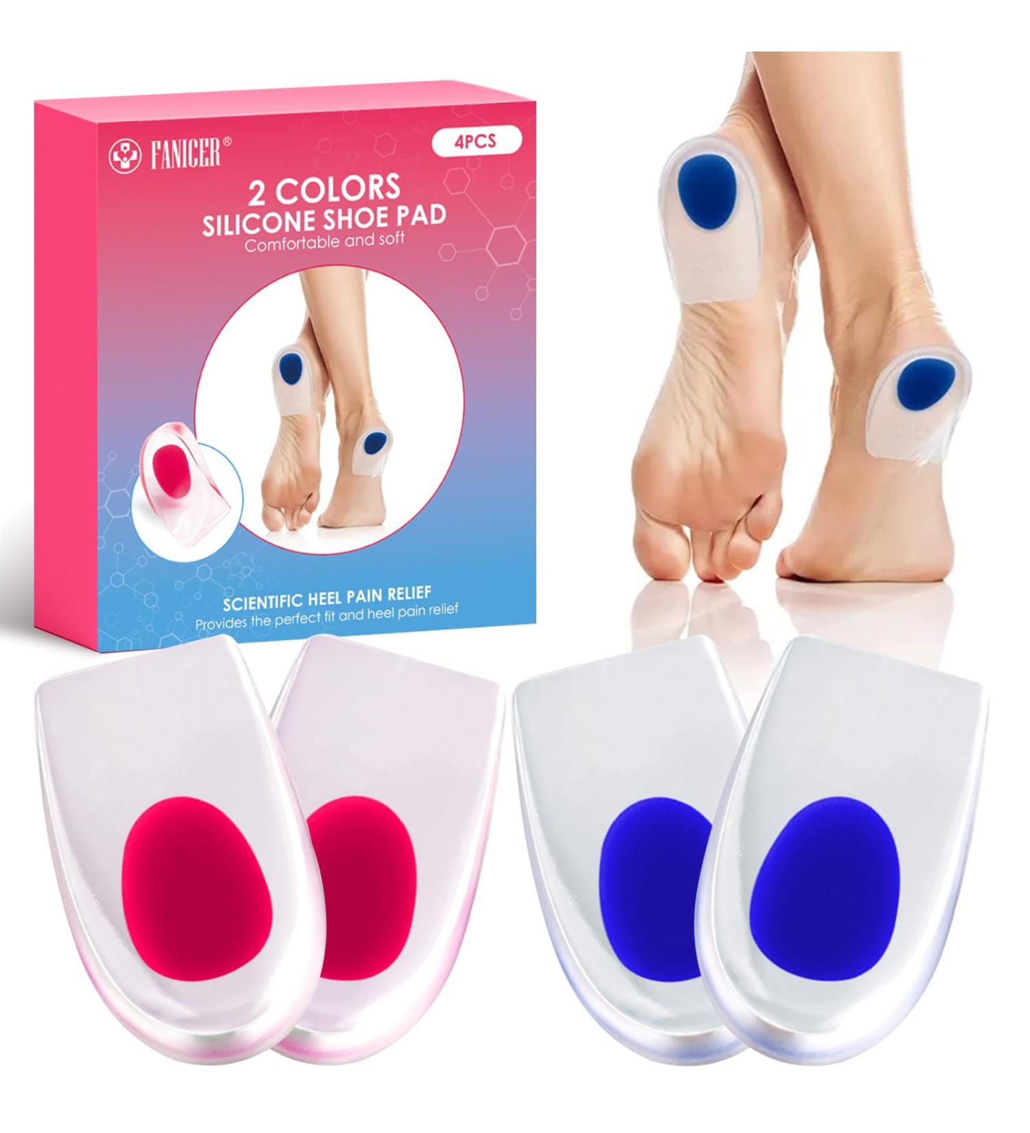 Shop Gel Heel Spur Inserts & Cushions for Comfort - Men & Women (EU 39-43) | Heel Protection & Support - Buy Online on GoSupps.com