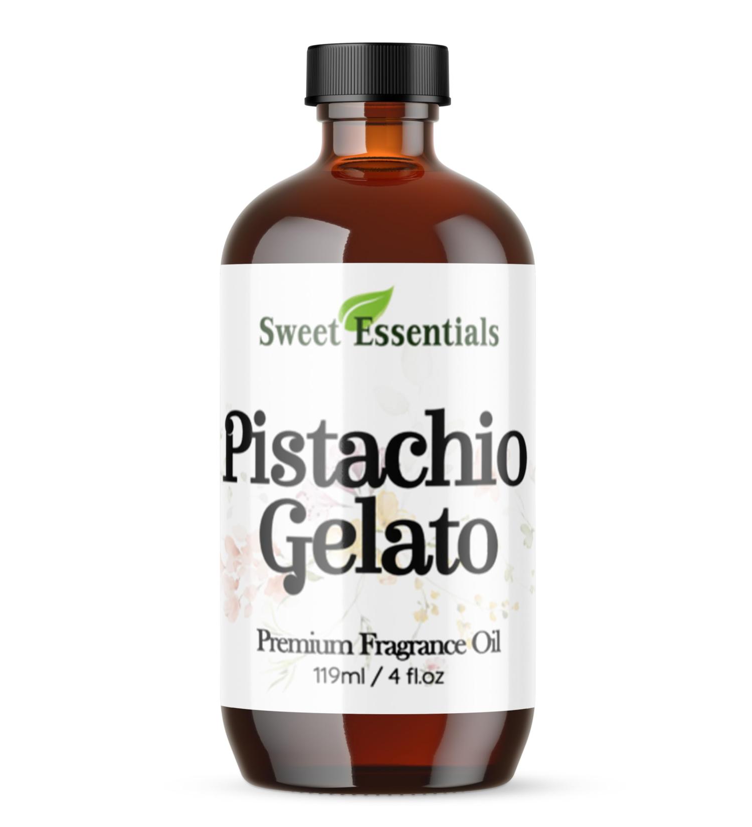 Pistachio Gelato 4oz Premium Fragrance Oil Aromatherapy Diffuser Crafts Soap Home Scents Bath & Body DIY Parfum and Much More. Versatile & Long-Lasting by Sweet Essentials - Buy Online on GoSupps.com