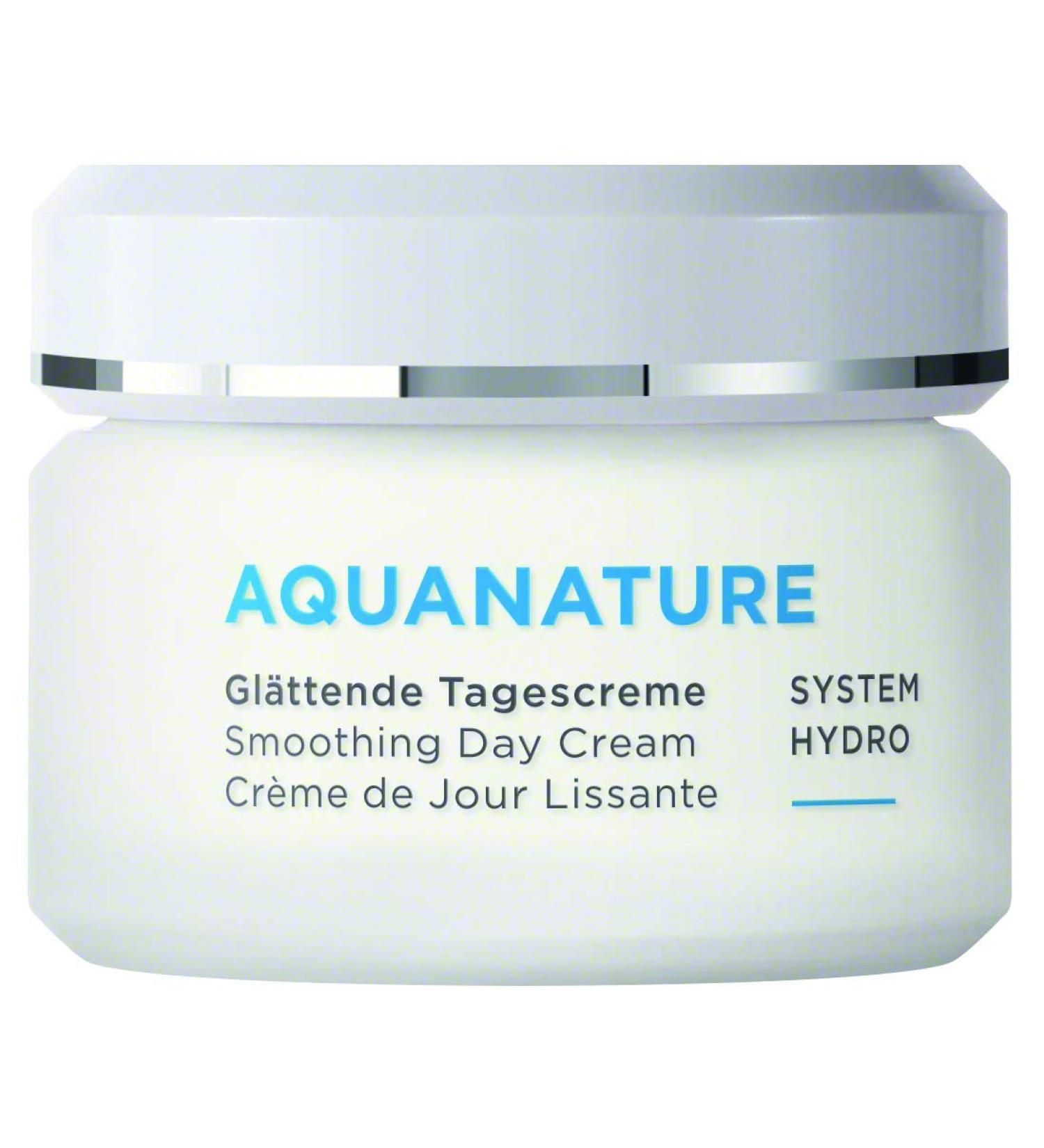 ANNEMARIE B RLIND AQUANATURE Smoothing Day Cream - Aloe & Algae Hyaluronic Acid Moisturizer 1.69 Fl Oz - Smooths Regenerates Rehydrates for All Skin Types - Buy Online on GoSupps.com