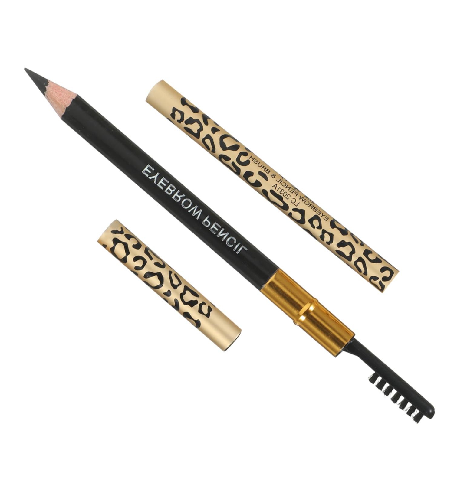 Beavorty Brow Pencil Dark Brown 6 pcs highlighter palette micro eyebrow brush Pigment Brow Pencil eyebrows cosmetic girl matte spool Eyebrow Pencil - Buy Online on GoSupps.com