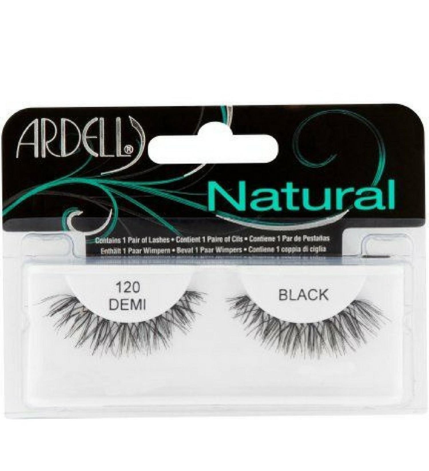 Ardell Fashion Lashes Natural Strip Lash Demi Black 120 1 ea (Pack of 10)