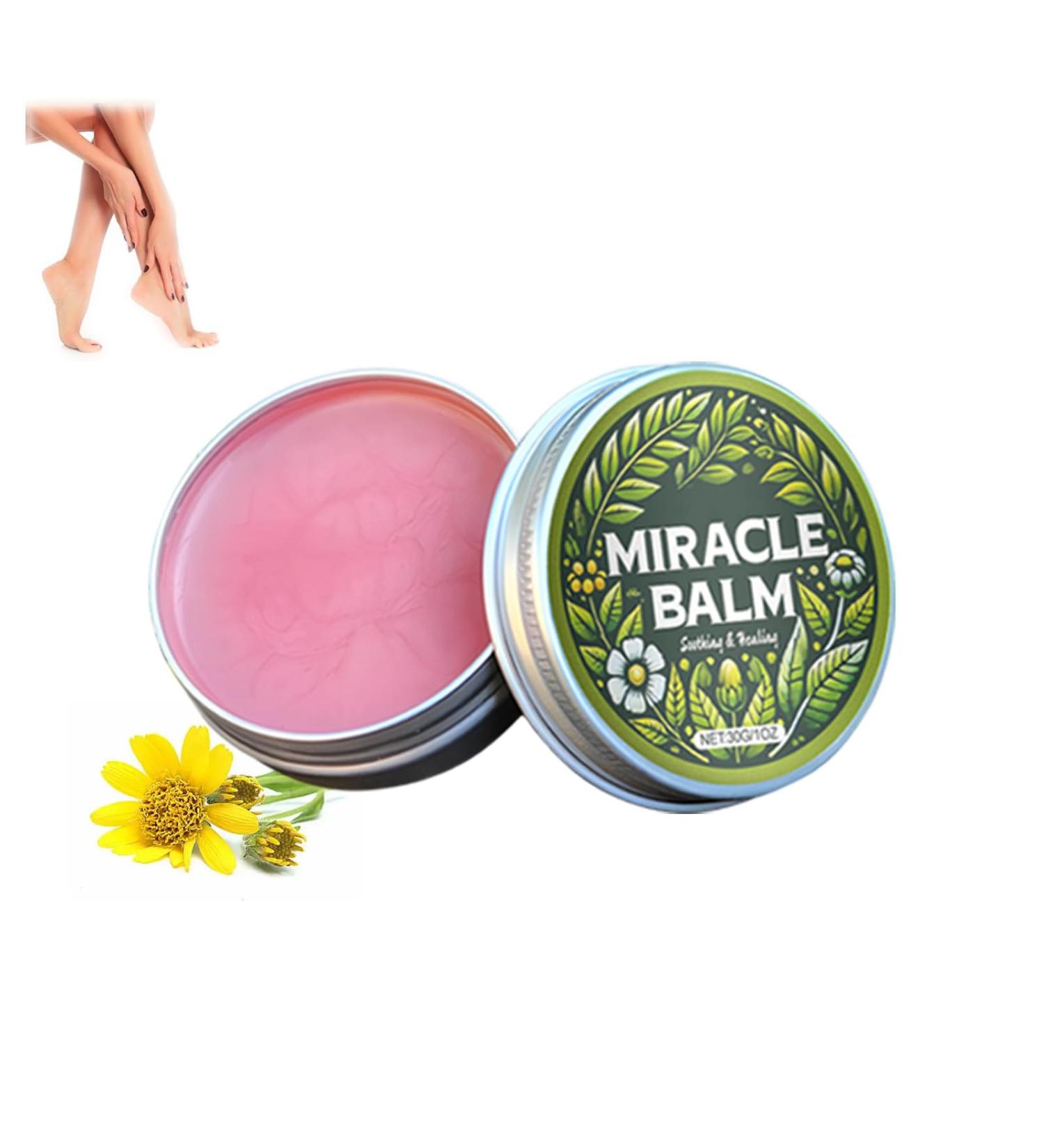  SKZKK Miracle Balm Soothing Cream for Back Feet and Body Plant-Based Comfort Cream for Reld Support Natural Vitamin E Moisturizing and Suitable for All Skin Types (1 pc) - Buy Online on GoSupps.com